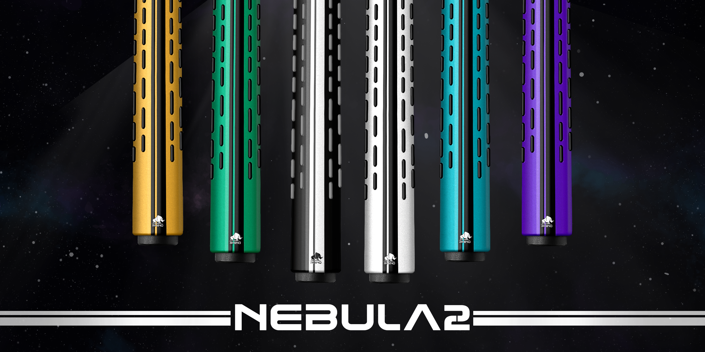 ※9月下旬入荷 ライノ NEBULA2 カーボン プールキュー ジェットブラック 9月下旬入荷 ライノ NEBULA2 カーボン プールキュー ジェット