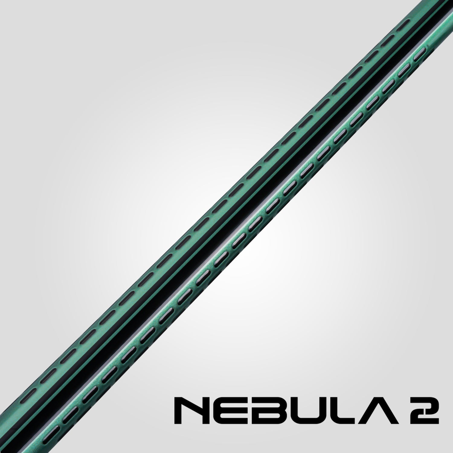 Nebula 2 Pool Cue - Ocean Green - 3D Grip