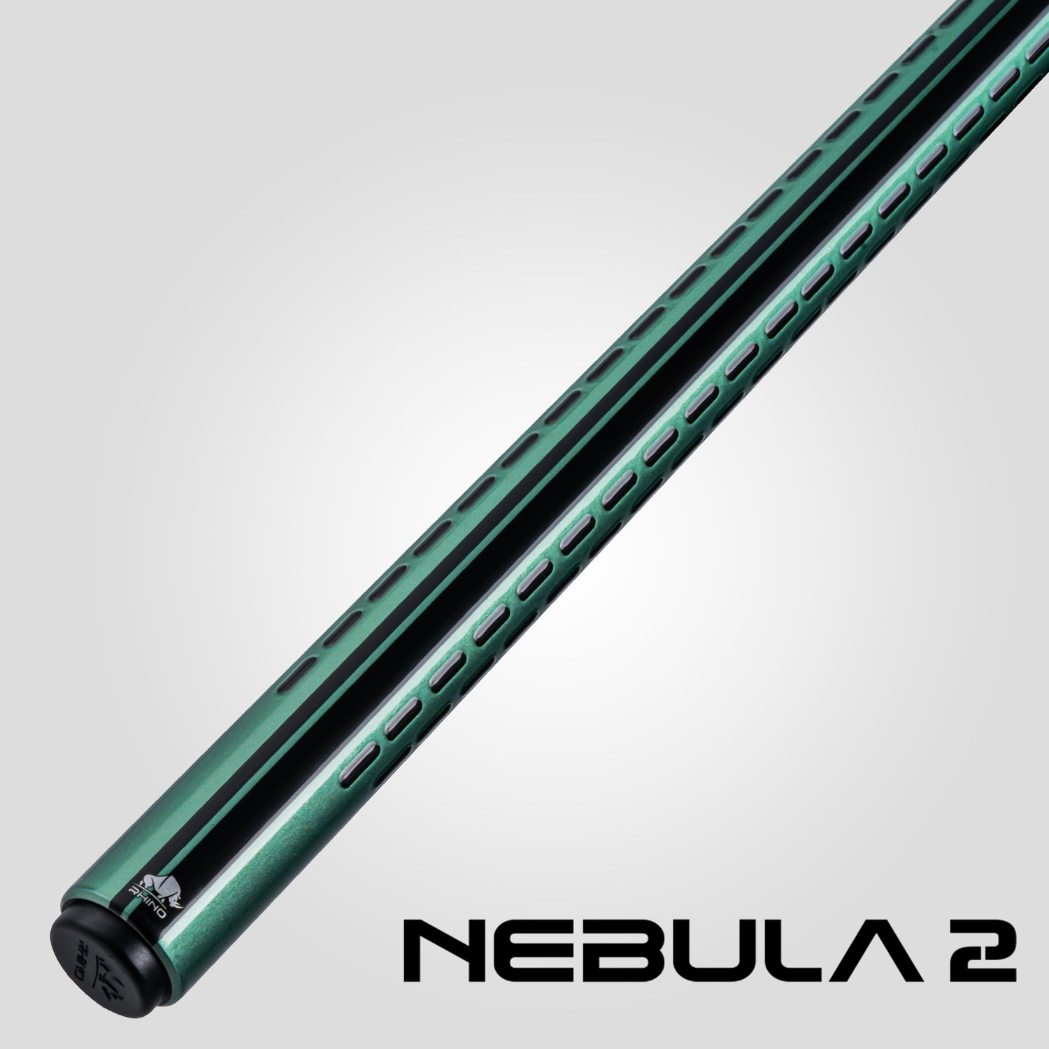 Nebula 2 Pool Cue - Ocean Green - 3D Grip