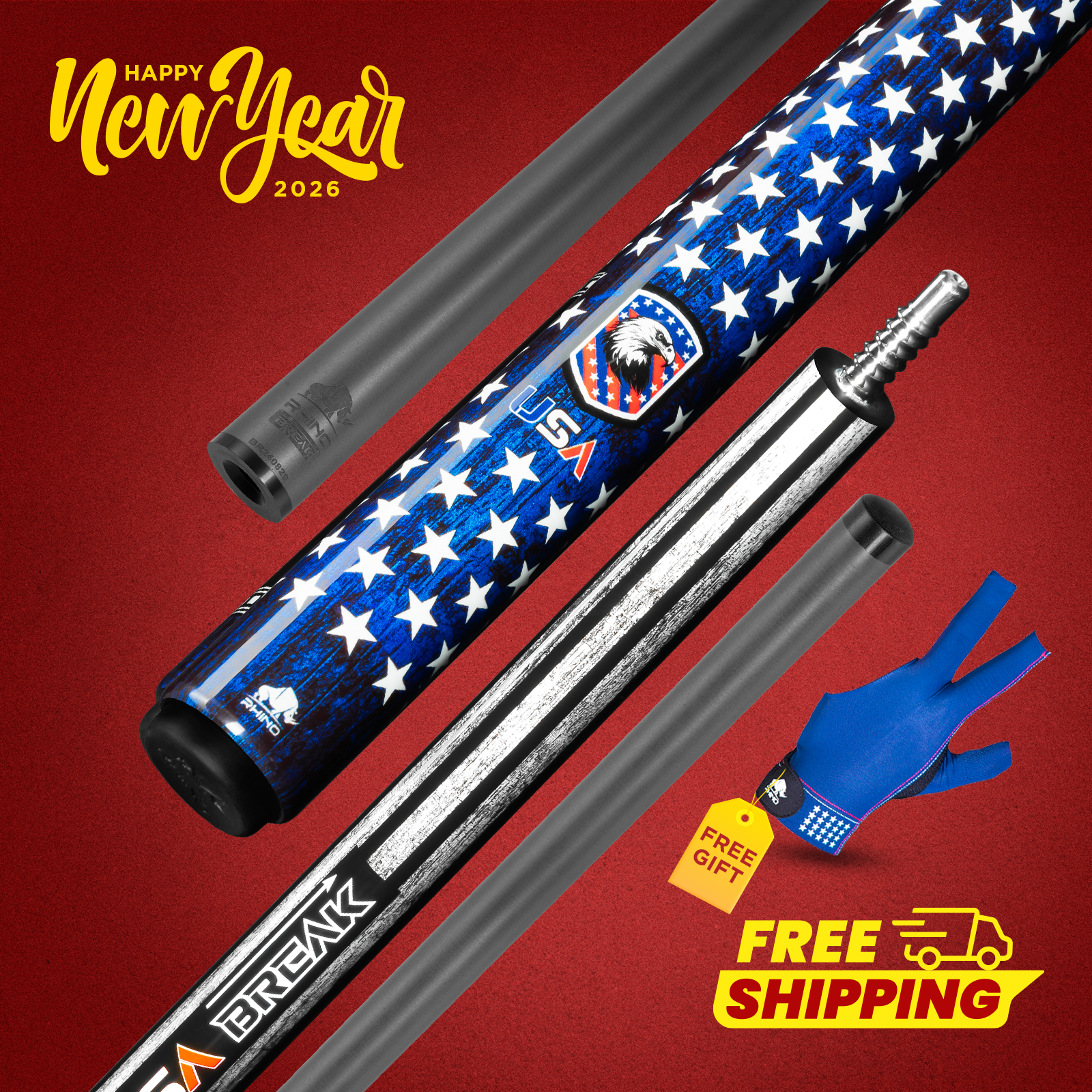 Rhino VOYAGER - ALLSTAR Break Cue