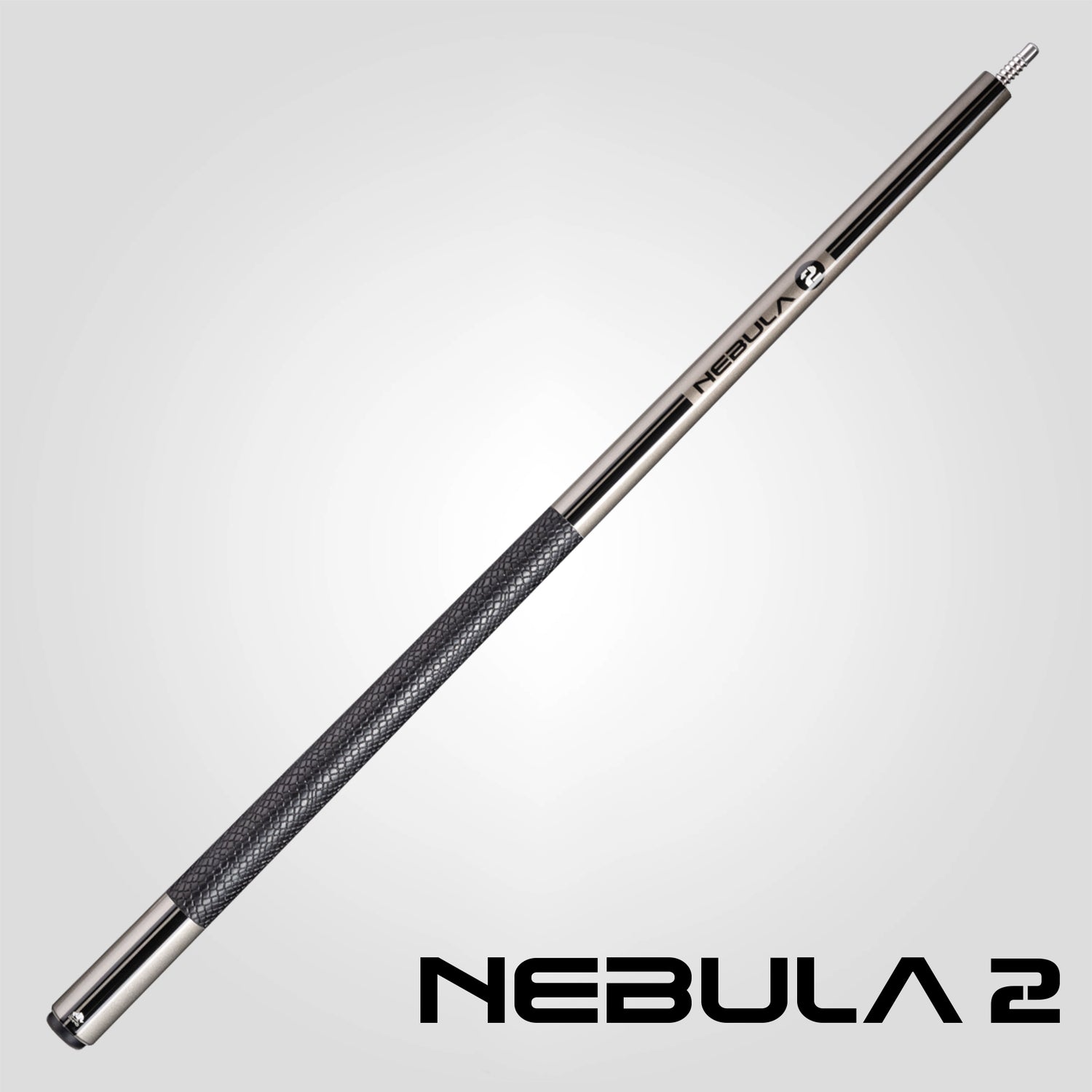 Nebula 2 Pool Cue - Charcoal Gray - Sport Wrap