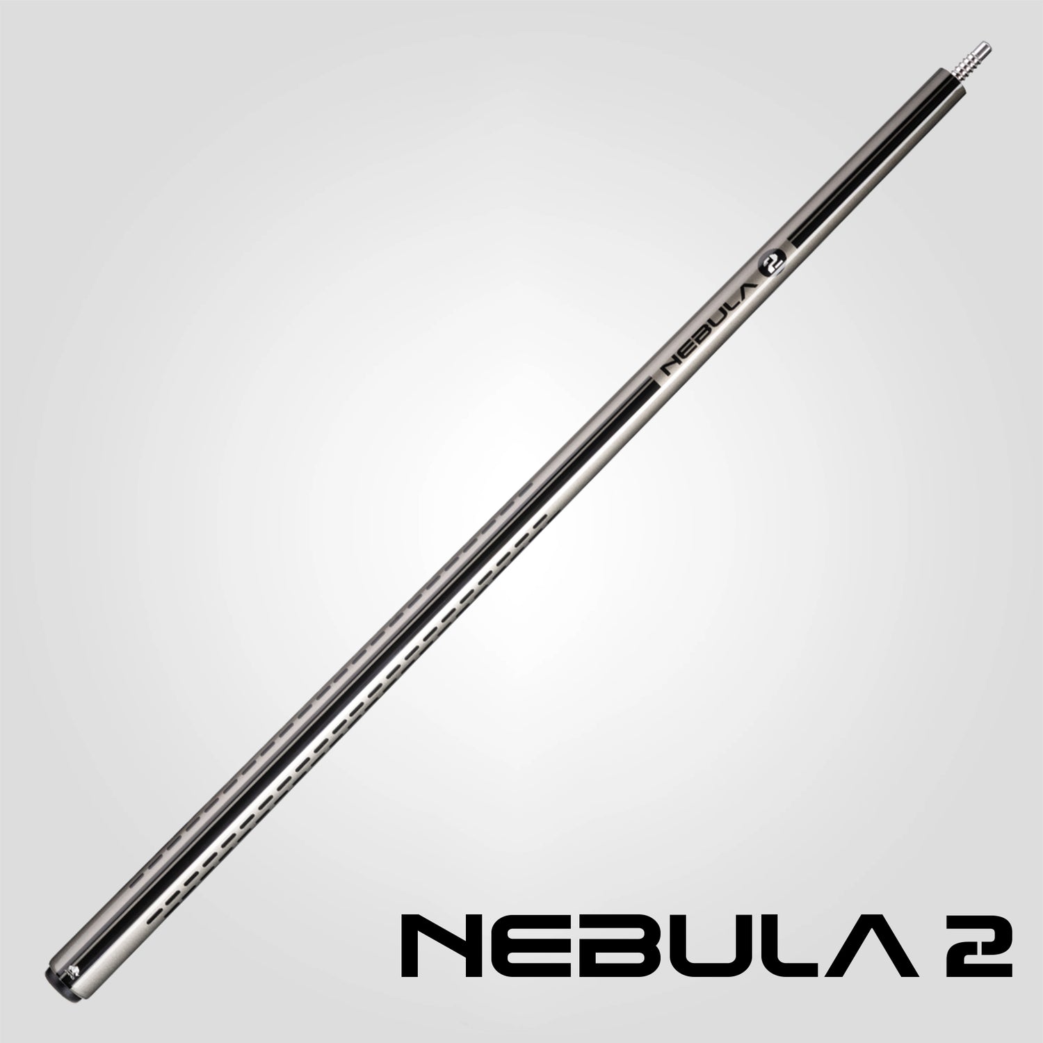 Nebula 2 Pool Cue - Charcoal Gray - Wrapless