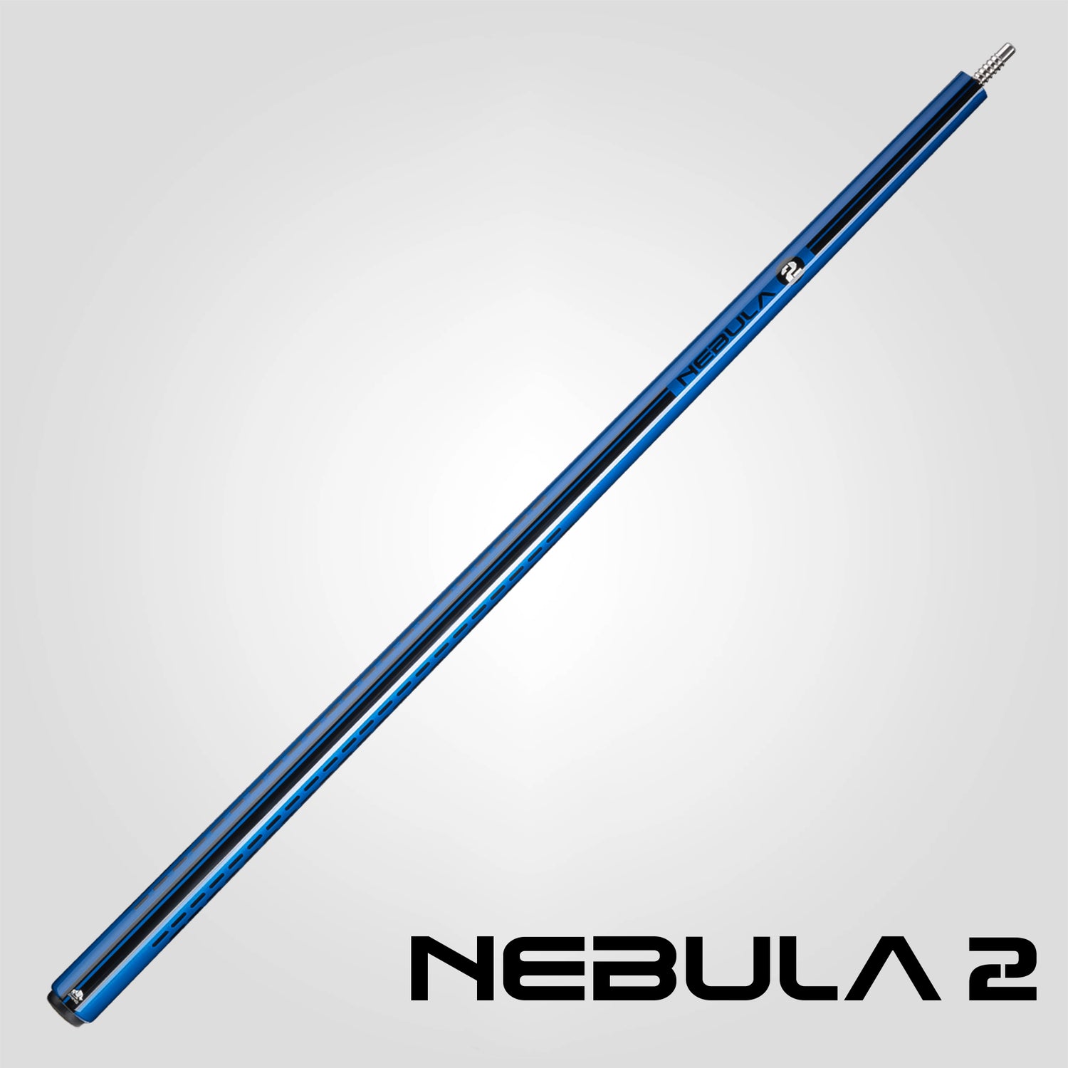 Nebula 2 Pool Cue - Sky Blue - Wrapless