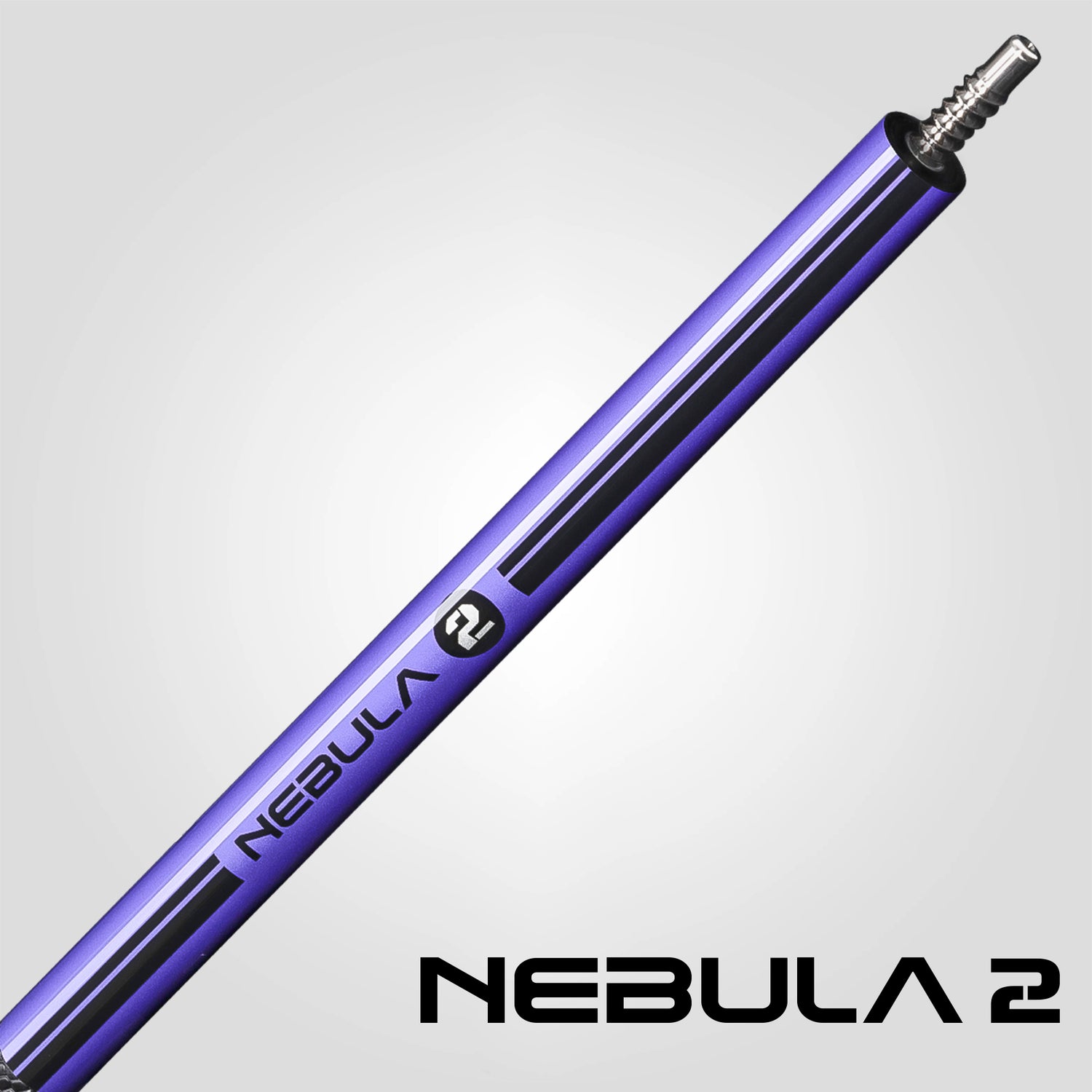 Nebula 2 Pool Cue - Amethyst Purple - Sport Wrap