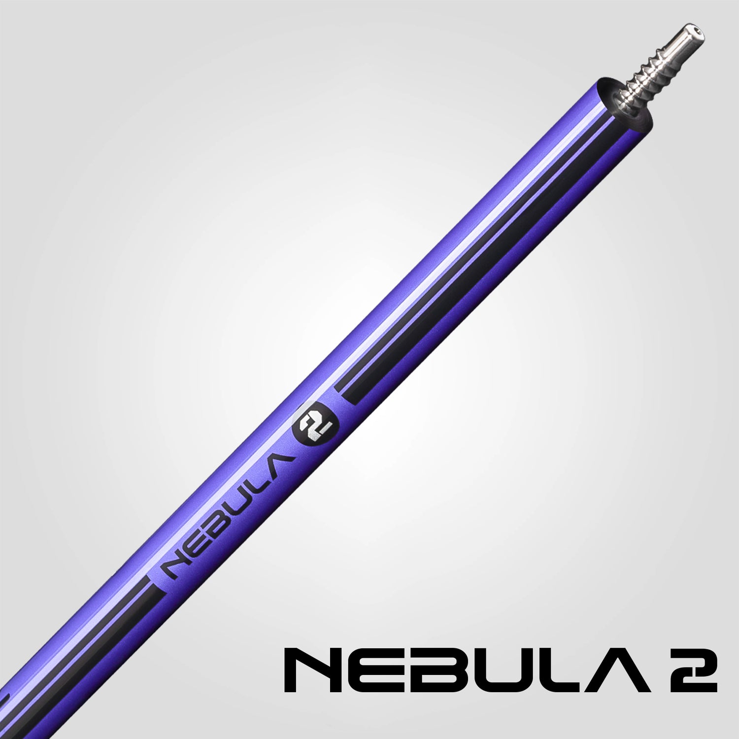 Nebula 2 Pool Cue - Amethyst Purple - Wrapless