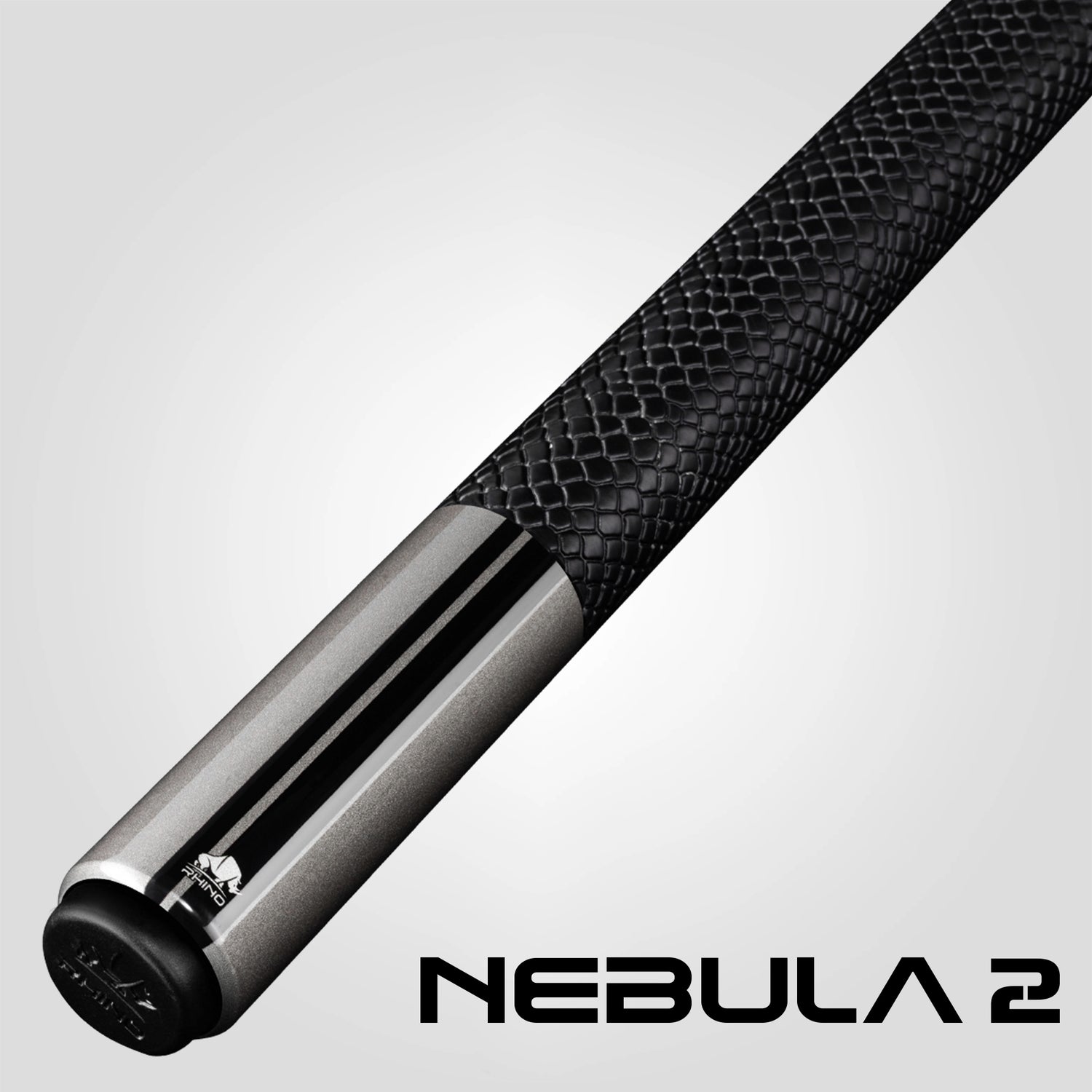 Nebula 2 Pool Cue - Charcoal Gray - Sport Wrap
