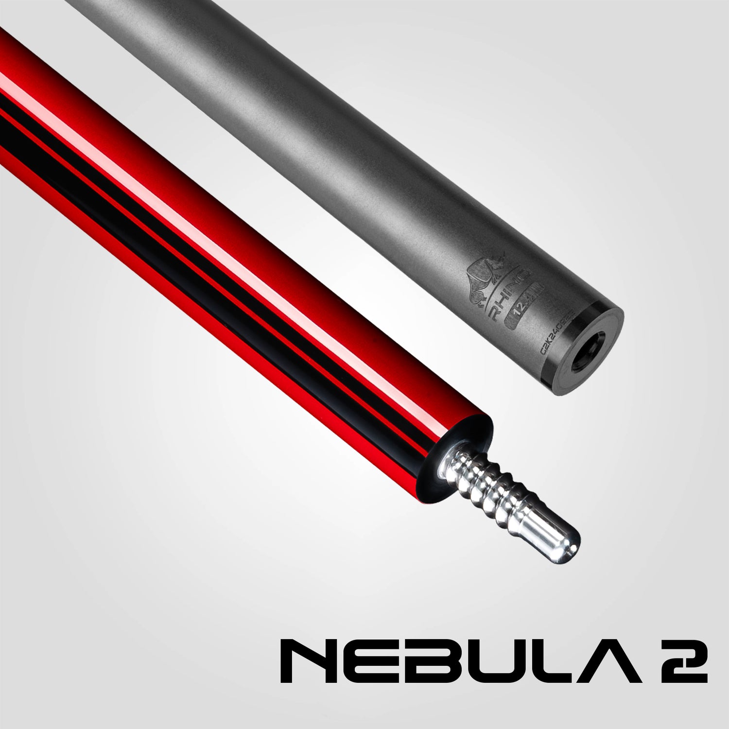 Nebula 2 Pool Cue - Crimson Red - Sport Wrap