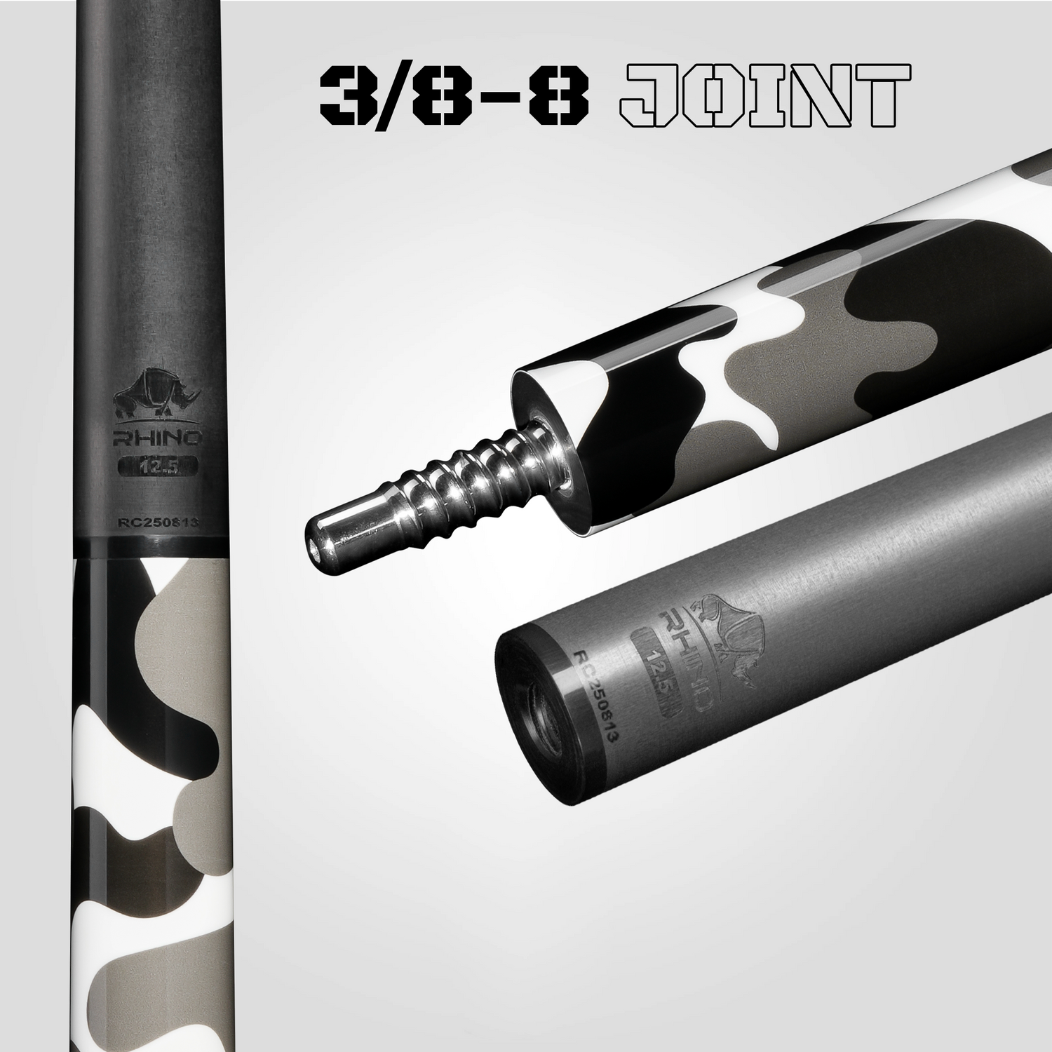 RHINO CAMO POOL CUE - URBAN