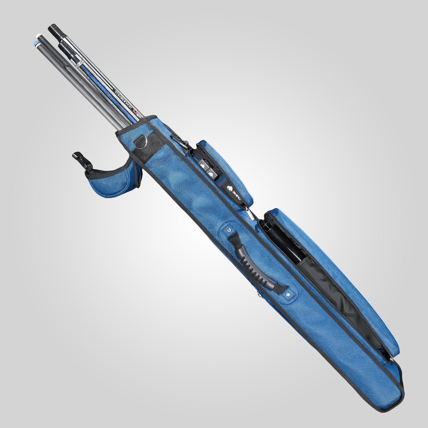 RHINO HARD CUE CASE 2X3 - NAVY