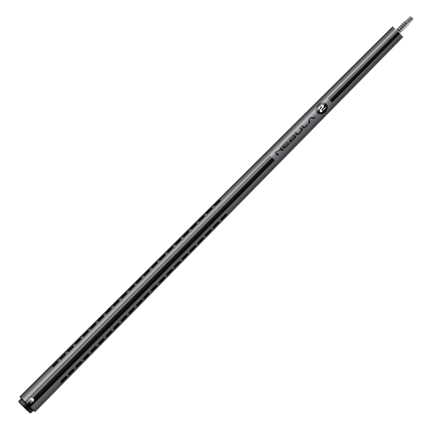 Nebula 2 Cue Butt - Charcoal Gray - Wrapless