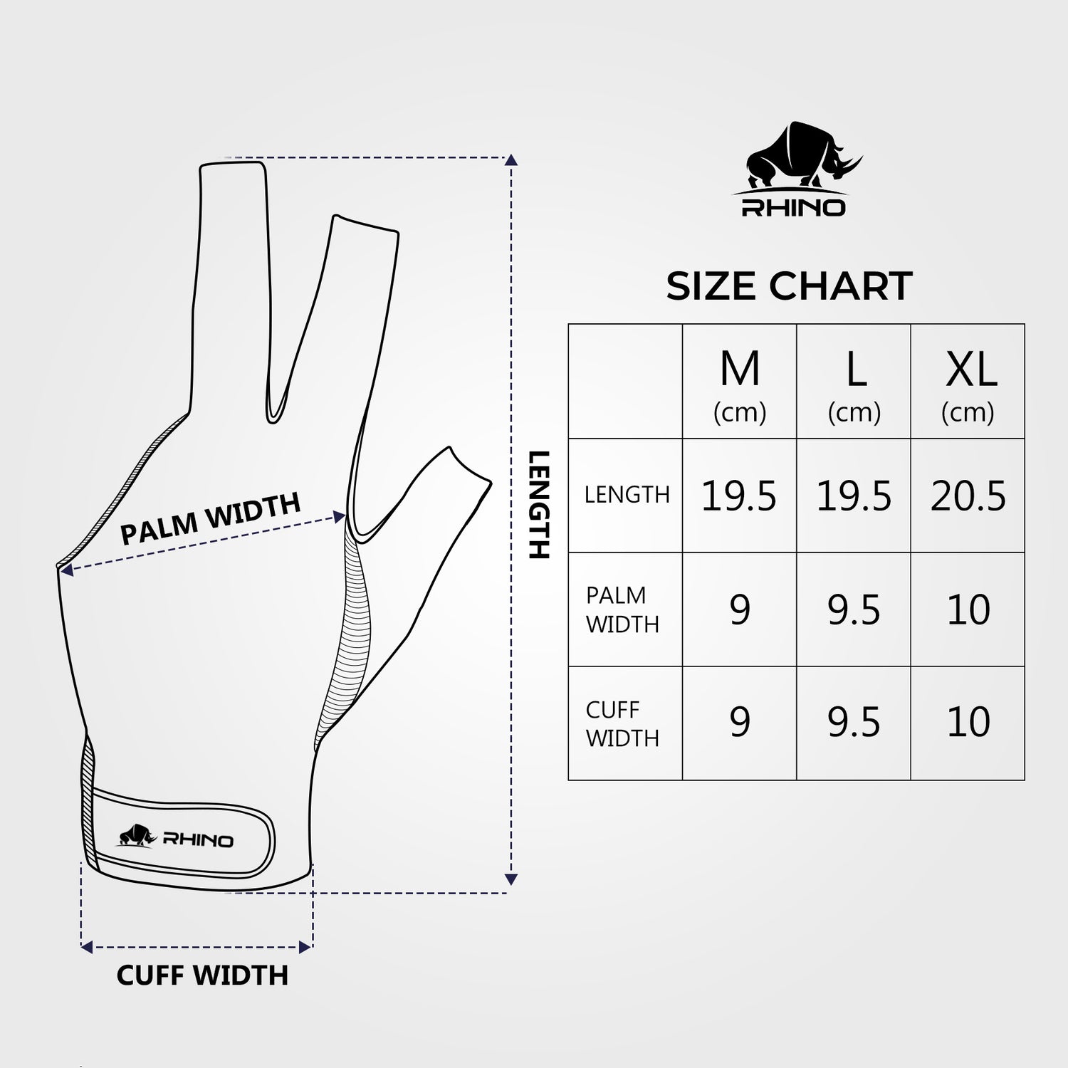 RHINO VOYAGER GLOVE - RIGHT HAND