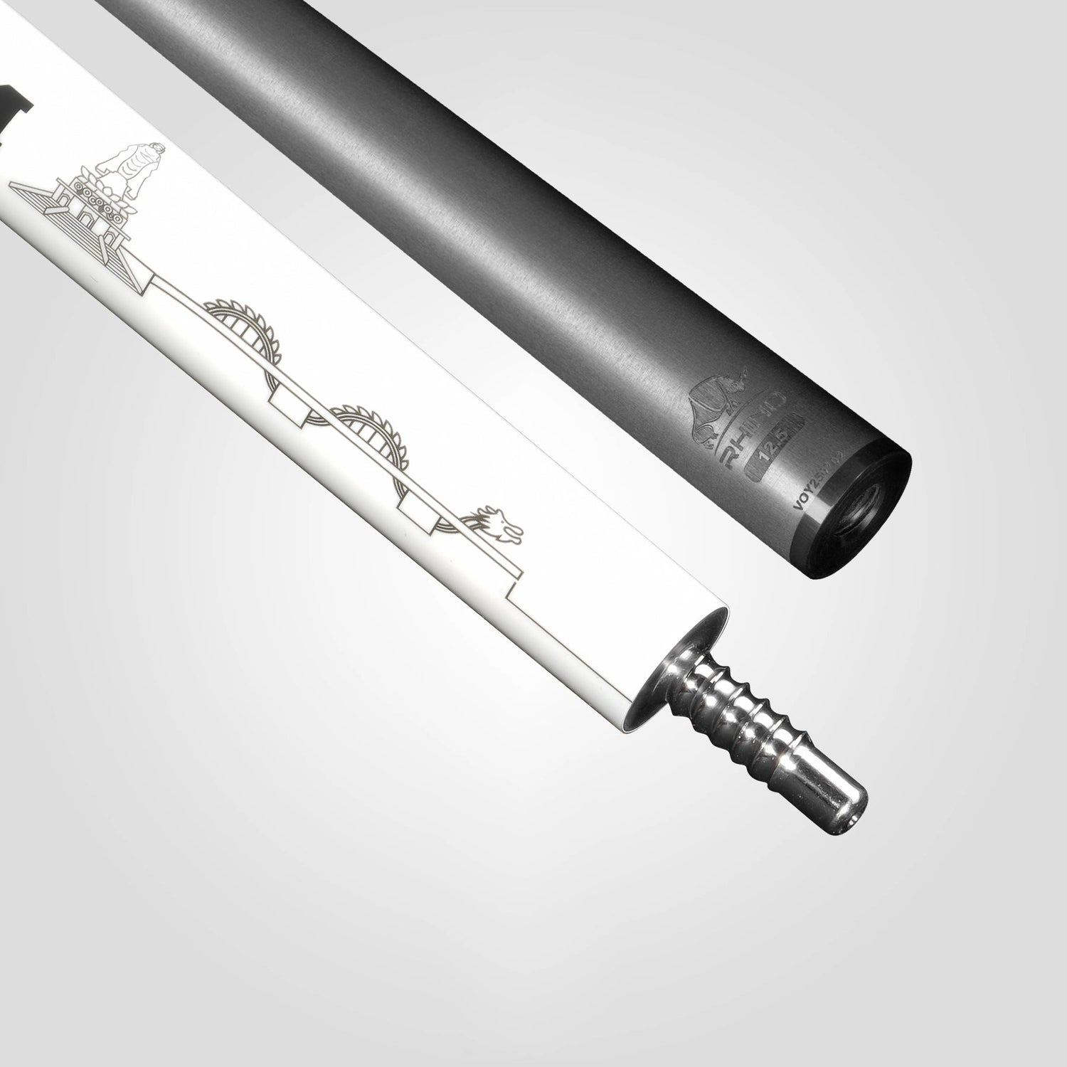 VOYAGER VIETNAM POOL CUE - WHITE - SPORT WRAP