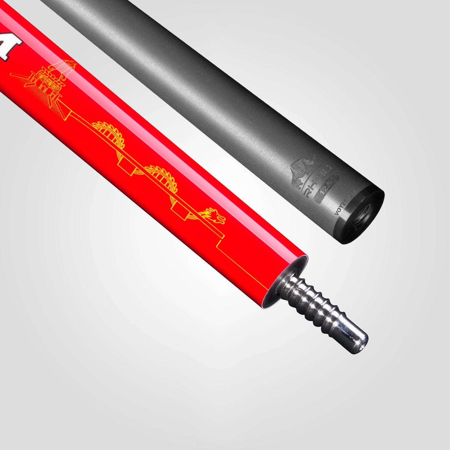 VOYAGER VIETNAM POOL CUE - RED - SPORT WRAP