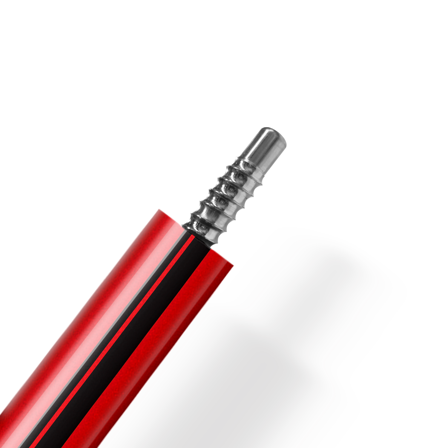 Nebula 2 Cue Butt - Crimson Red - Sport Wrap