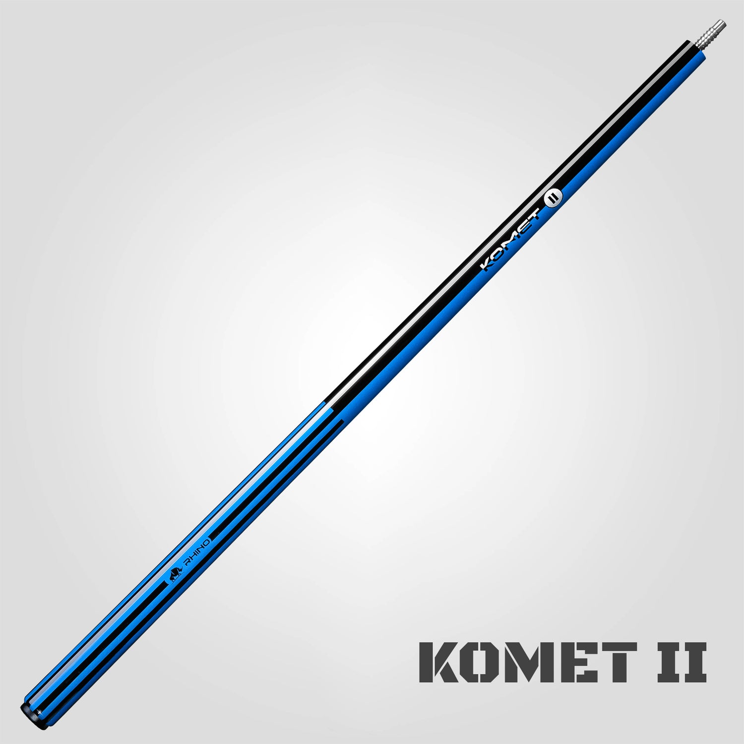 RHINO KOMET II Break Cue - Black & Blue