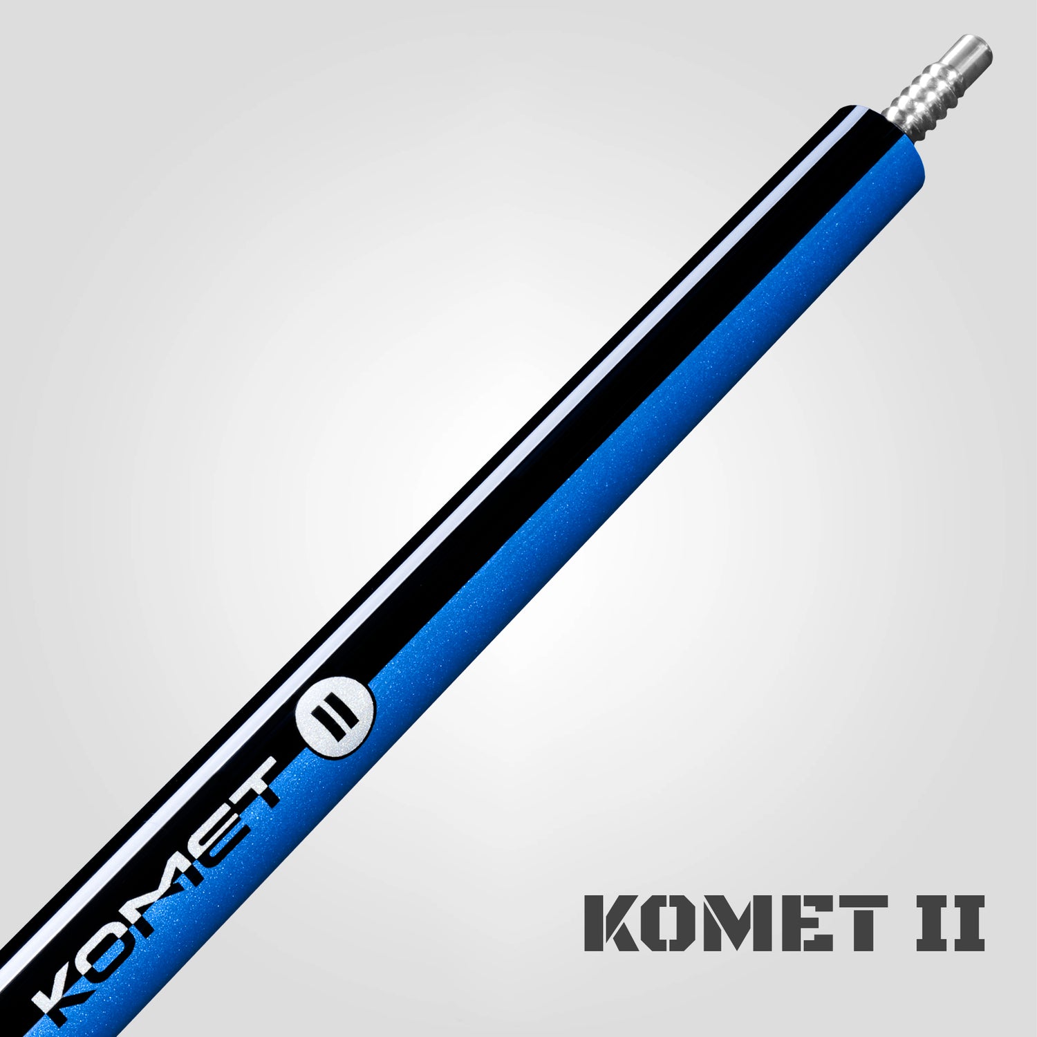 RHINO KOMET II Break Cue - Black & Blue