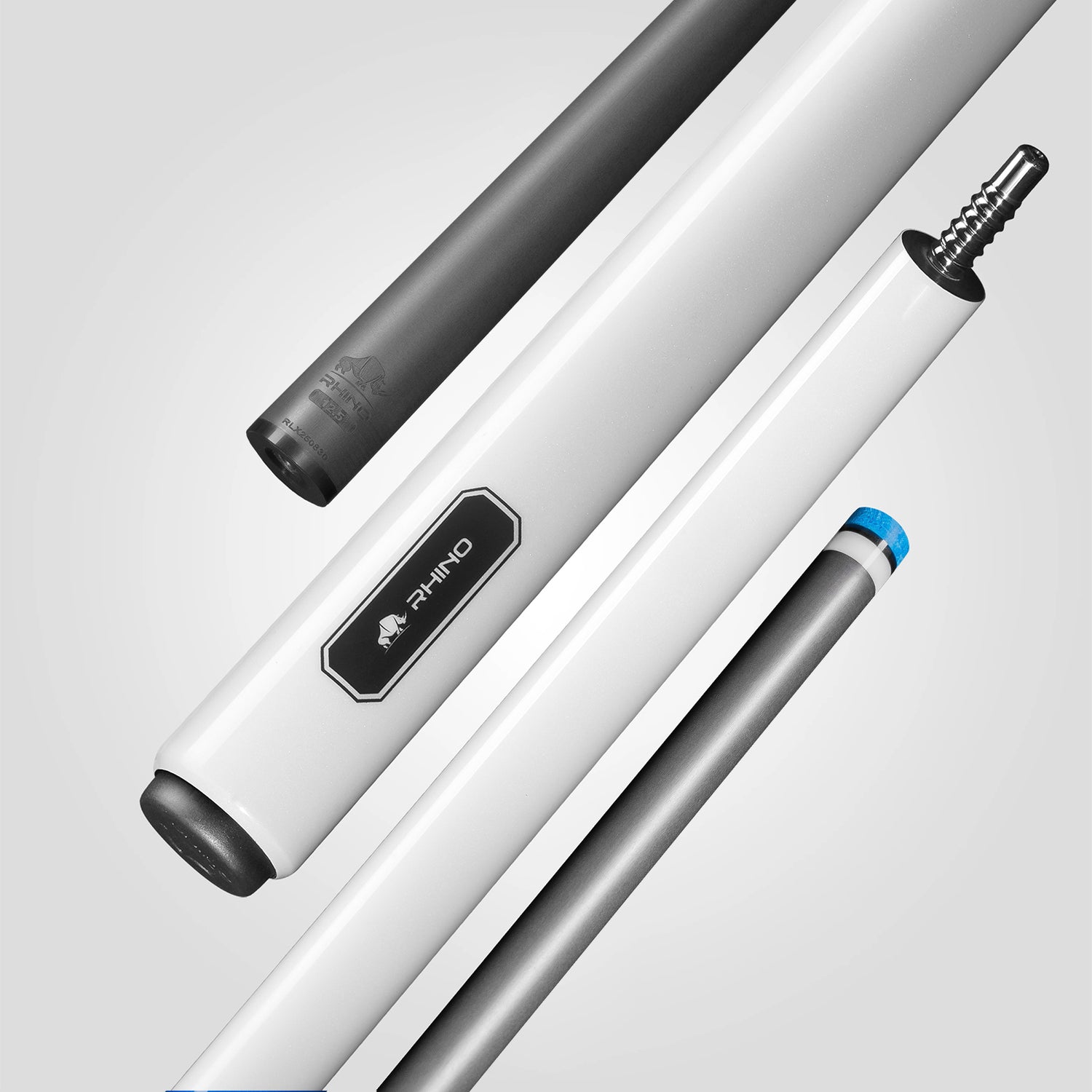 LUMINAX POOL CUE - WHITE PEARL