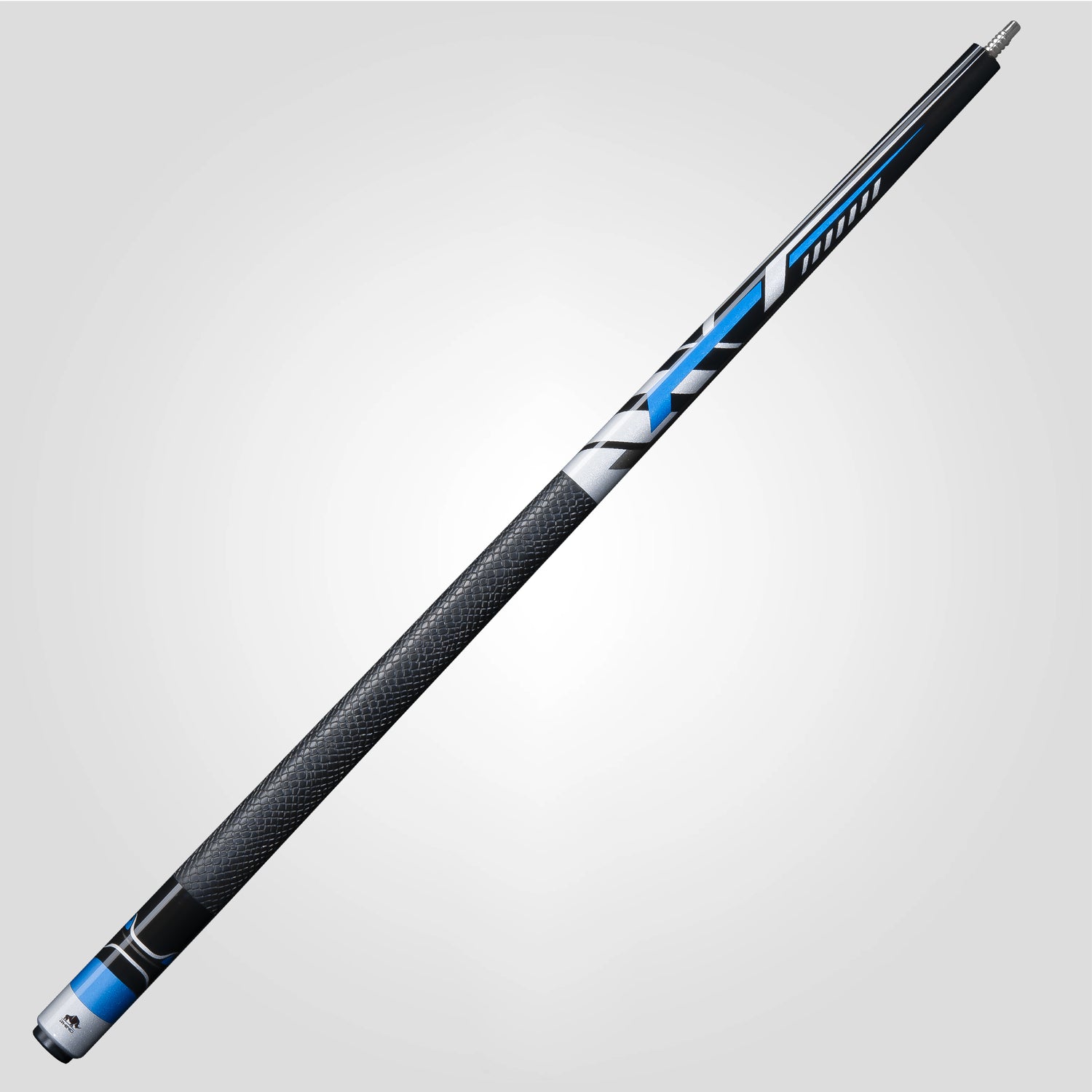 RHINO RACING POOL CUE - VELOCITY BLUE - SPORT WRAP
