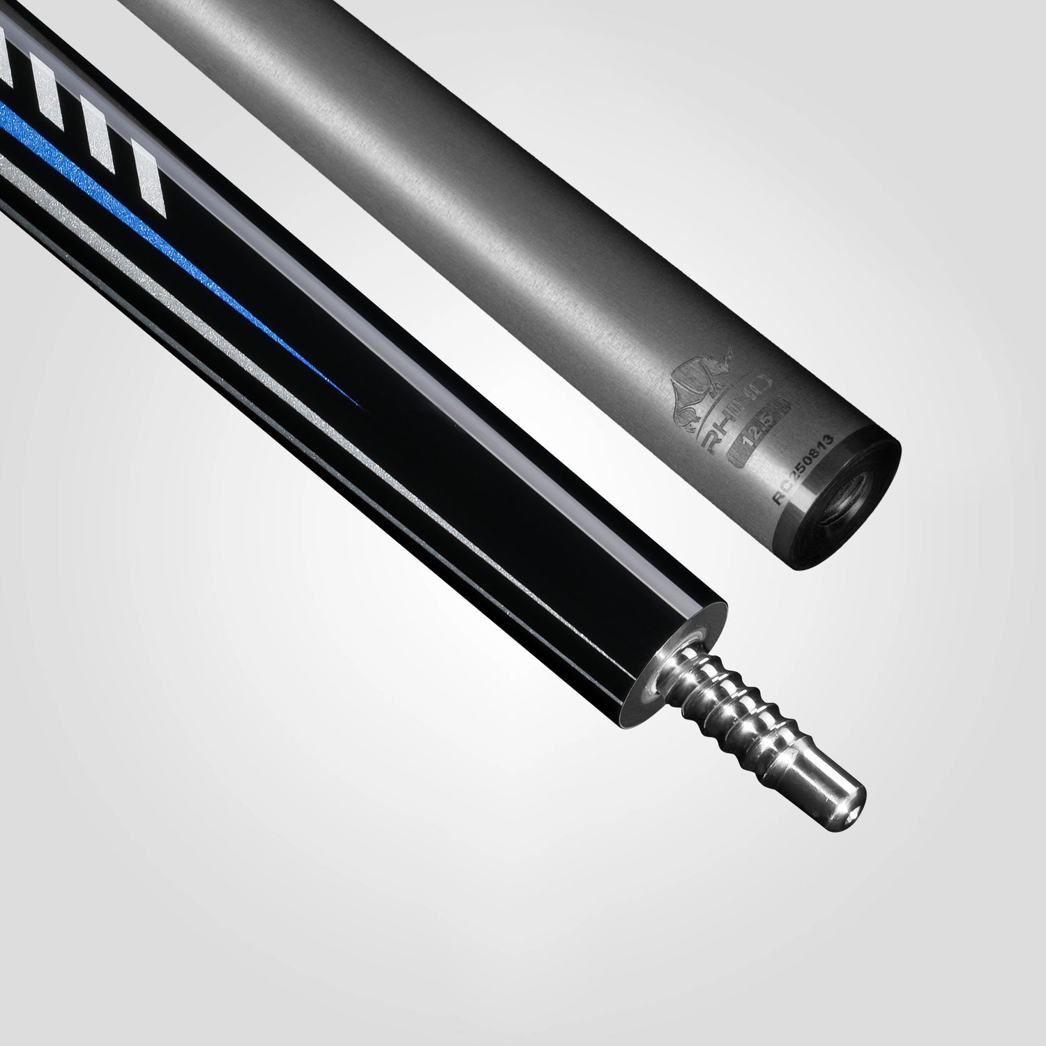 RHINO RACING POOL CUE - VELOCITY BLUE - SPORT WRAP