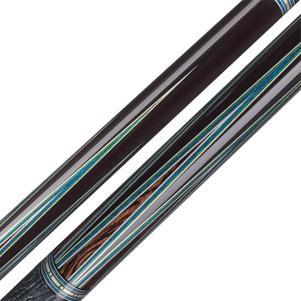RHINO MUST POOL CUE - MU4 VERDE MULTIVENEER