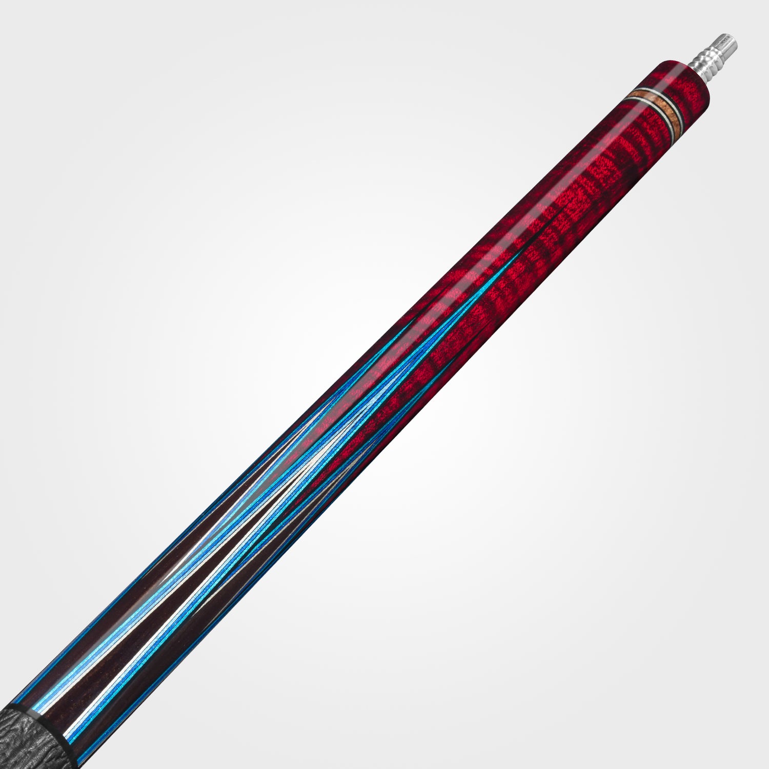 RHINO MUST POOL CUE - MU3 CRIMSON BLUEPOINT