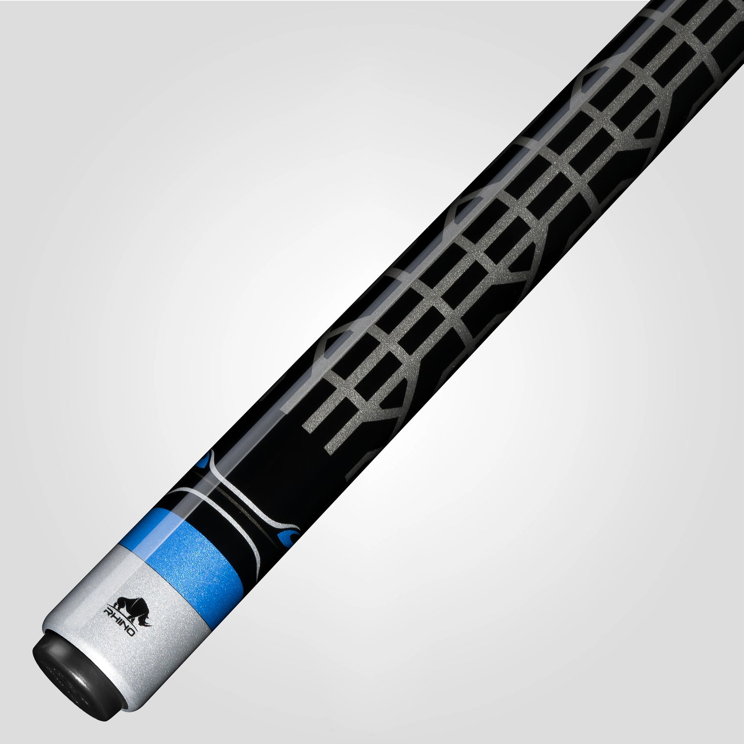 RHINO RACING POOL CUE - VELOCITY BLUE