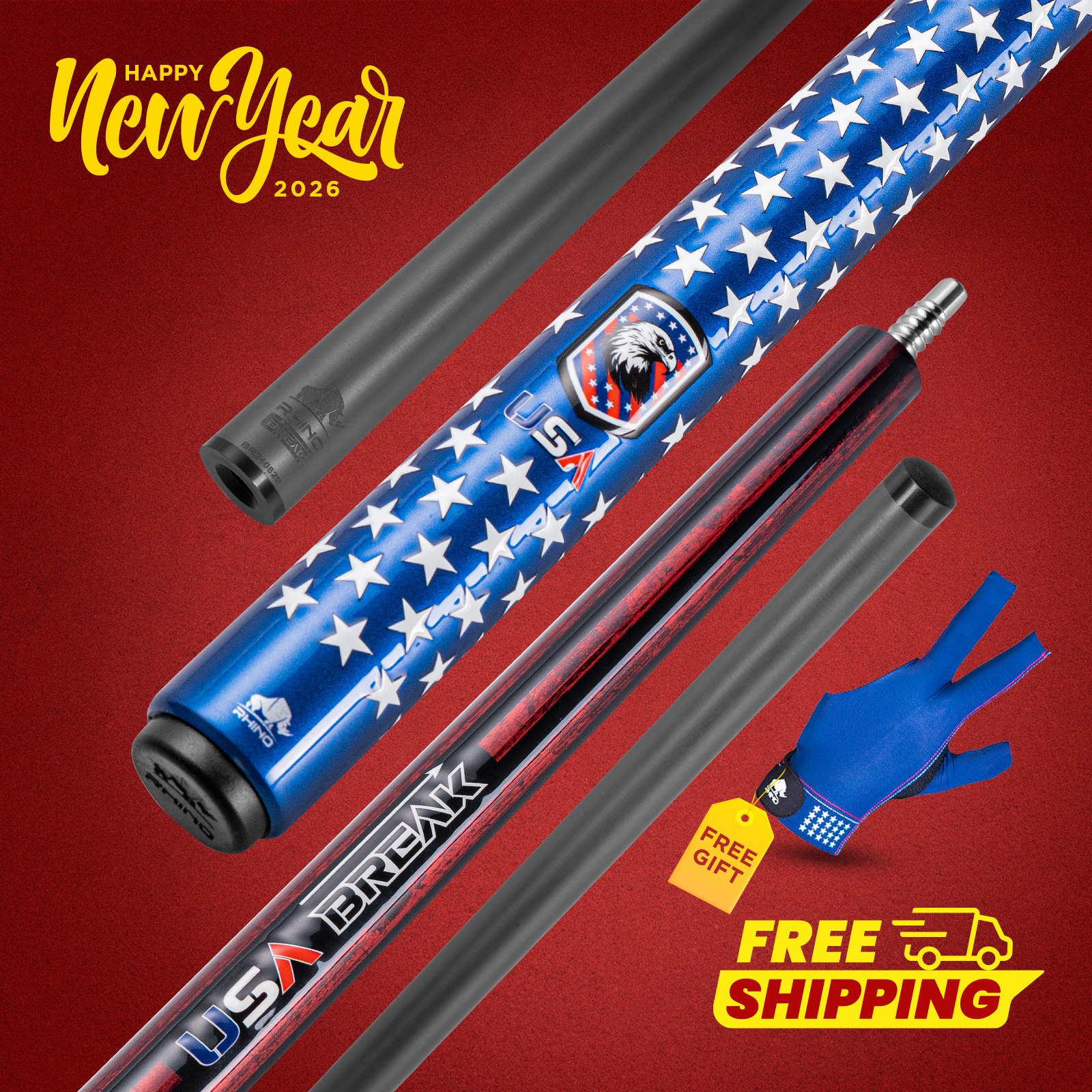 RHINO VOYAGER - USA Break Cue