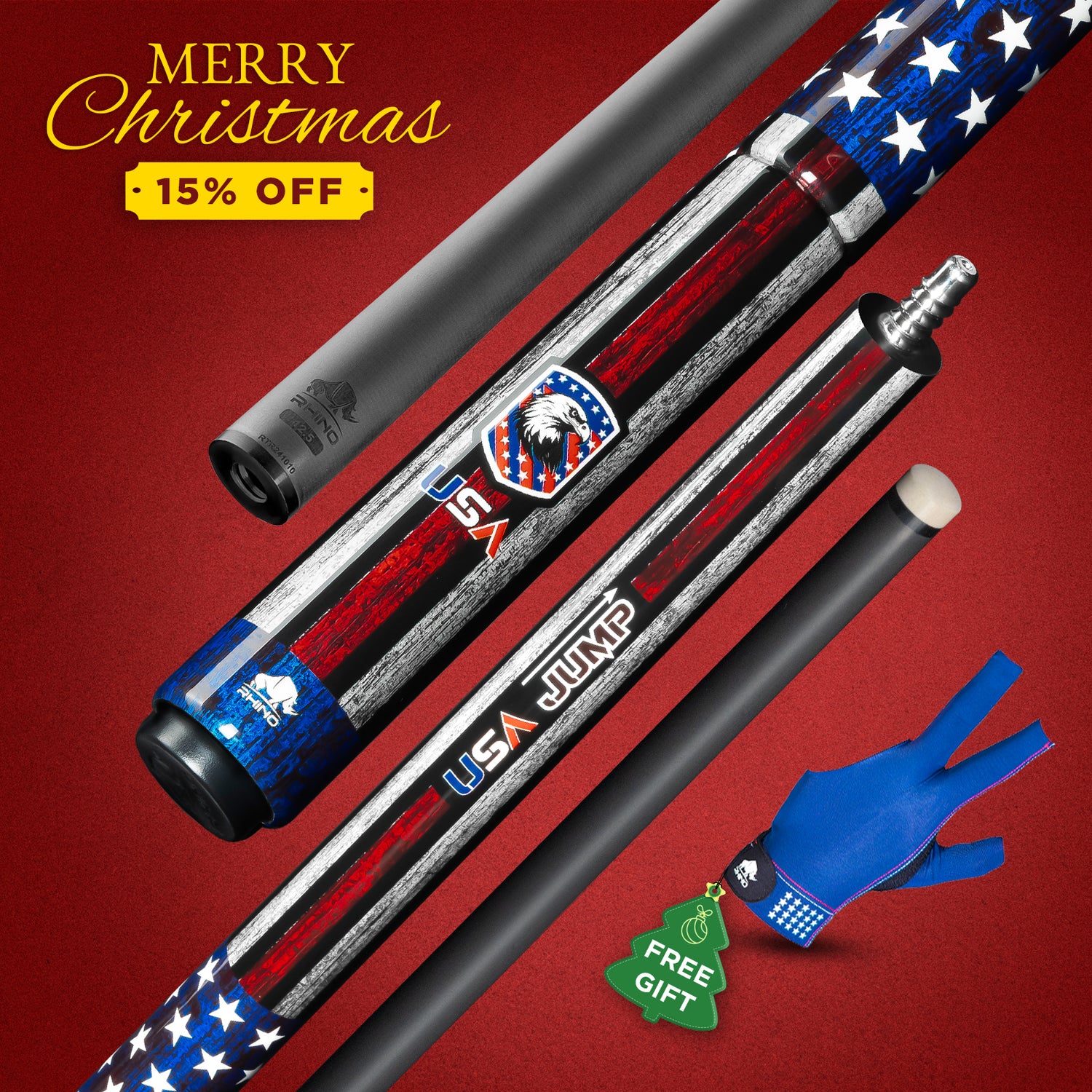 RHINO VOYAGER - USA Jump Cue 2025