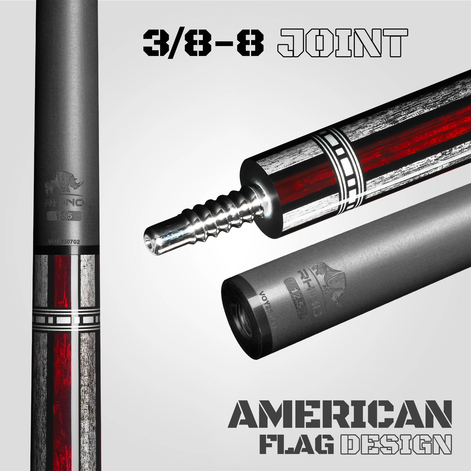Rhino VOYAGER - USA Pool Cue 2025