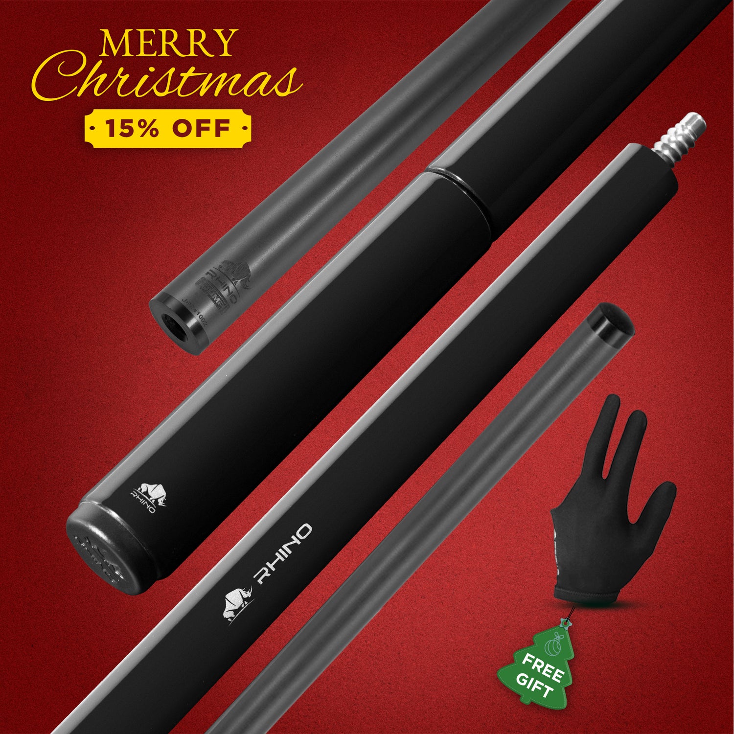 RHINO Jump Cue - Black