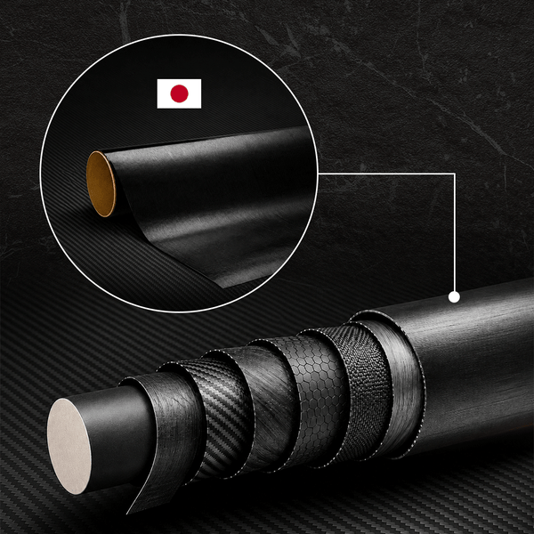Premium Japanese Carbon Fiber