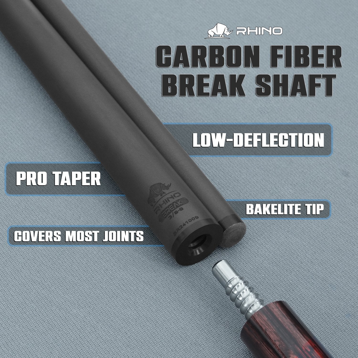 15% OFF Combo Carbon Pool-Break Shaft