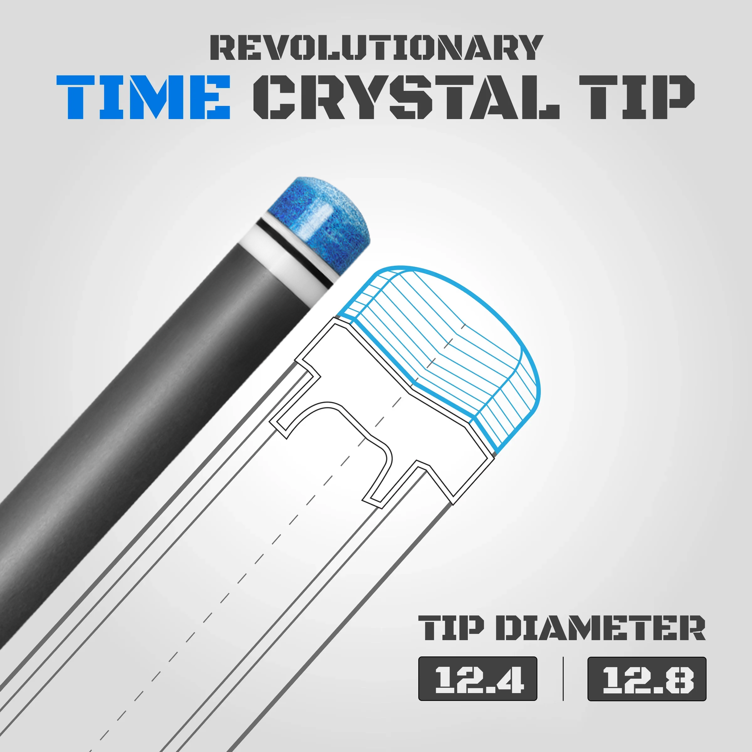 Nebula 2 Pool Cue - Ocean Green - 3D Grip