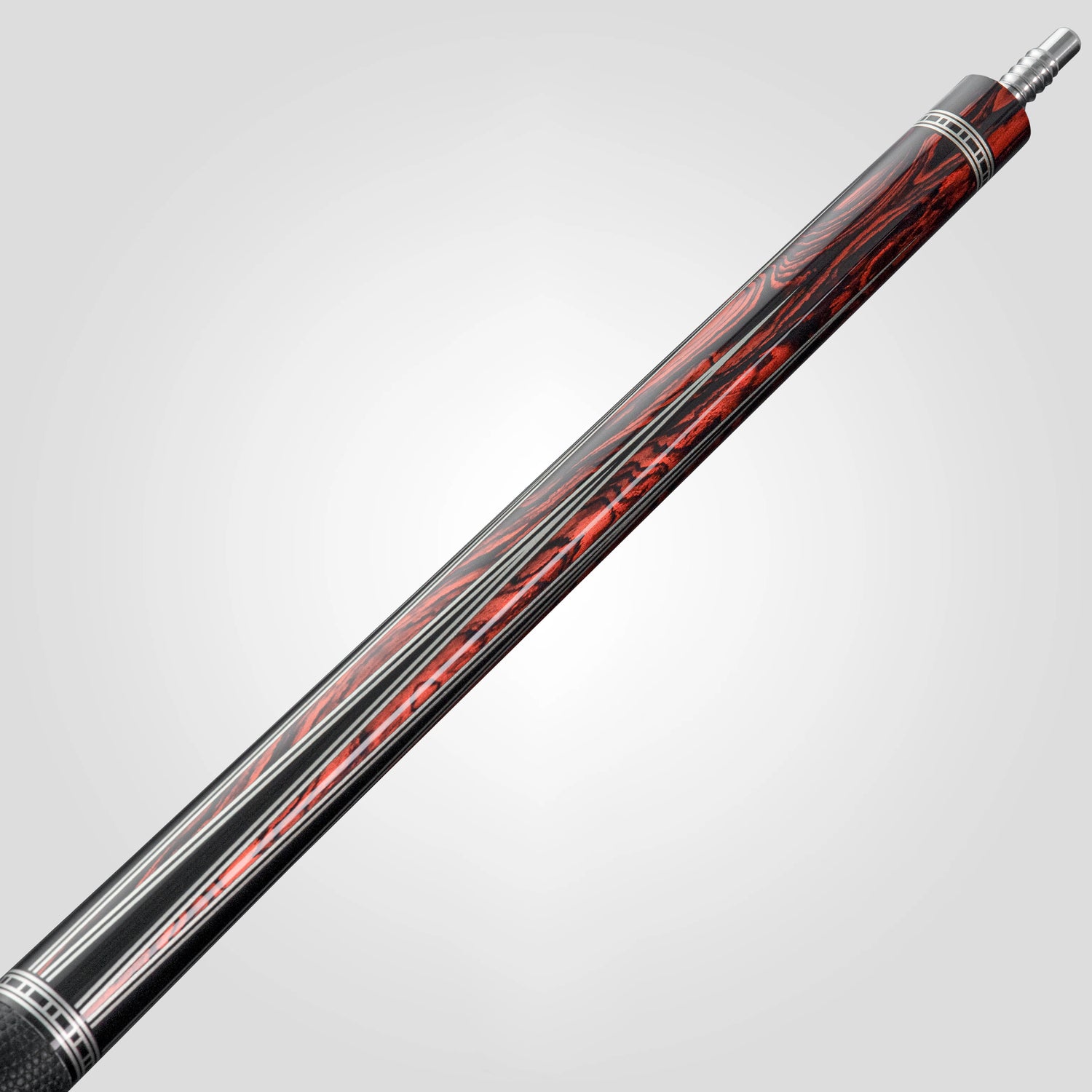 Rhino RETRÔ Pool Cue - Cocobolo - Lizard Embossed Microfiber Leather Wrap & Point