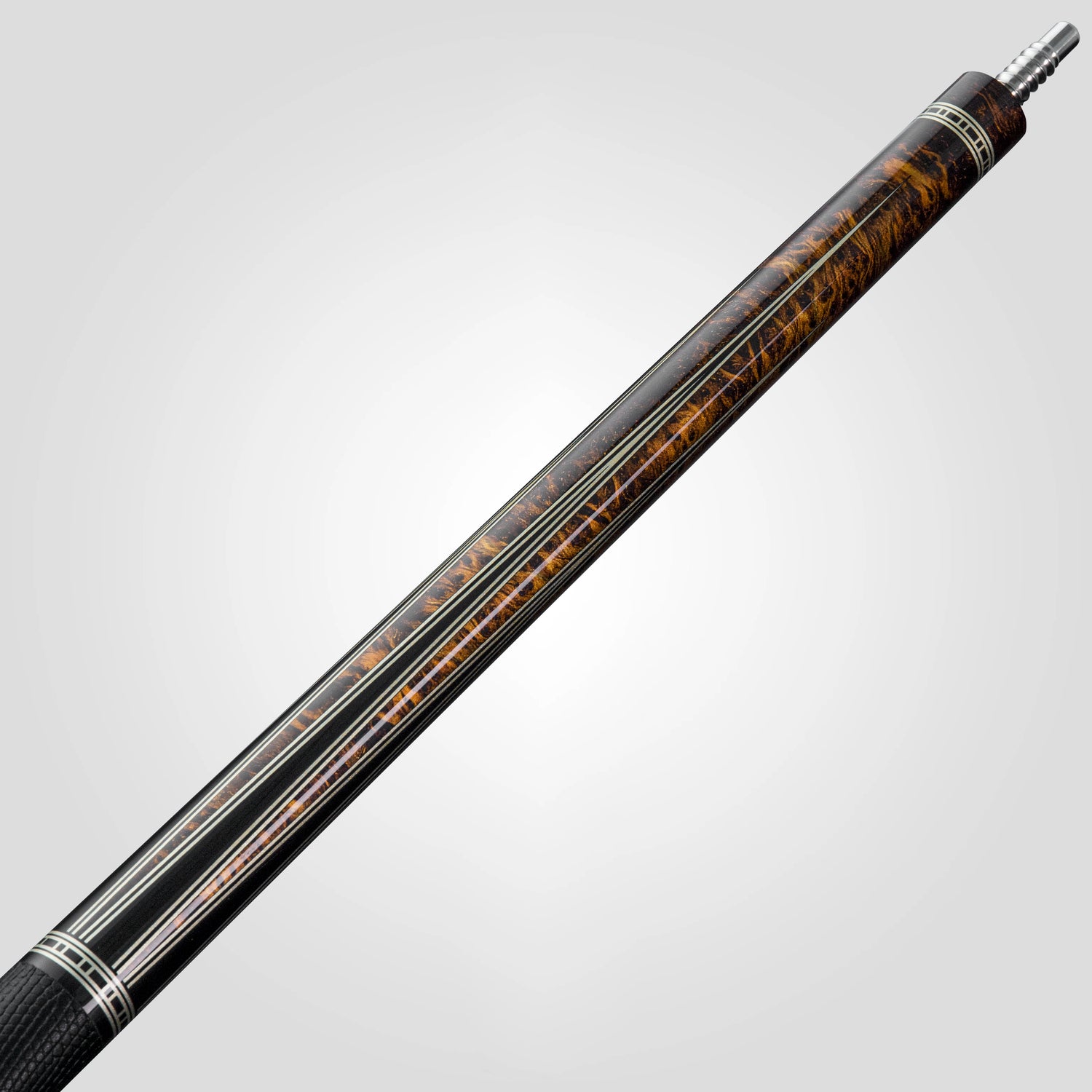 Rhino RETRÔ Pool Cue - Thuya - Lizard Embossed Microfiber Leather Wrap & Point