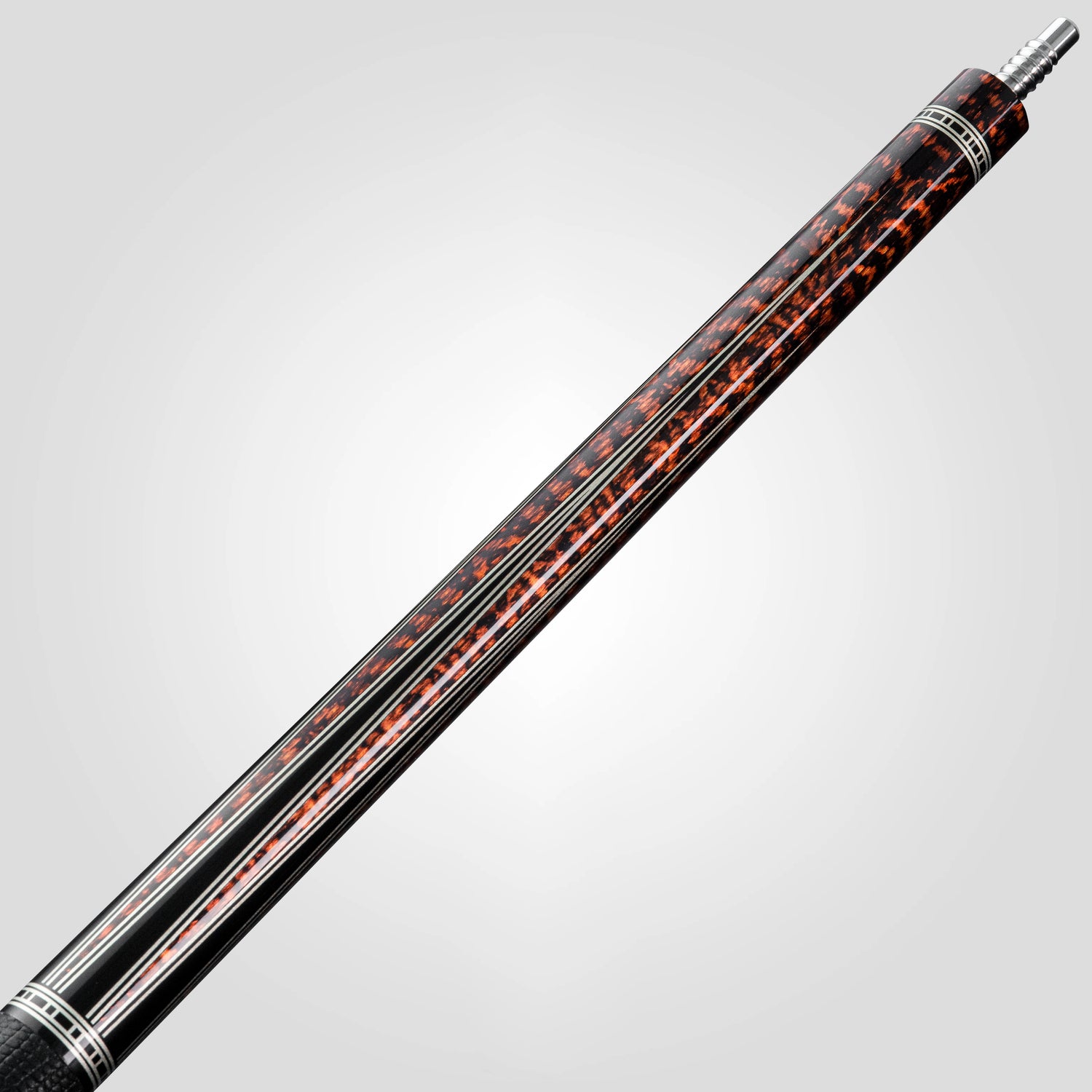 Rhino RETRÔ Pool Cue - Snake - Lizard Embossed Microfiber Leather Wrap & Point