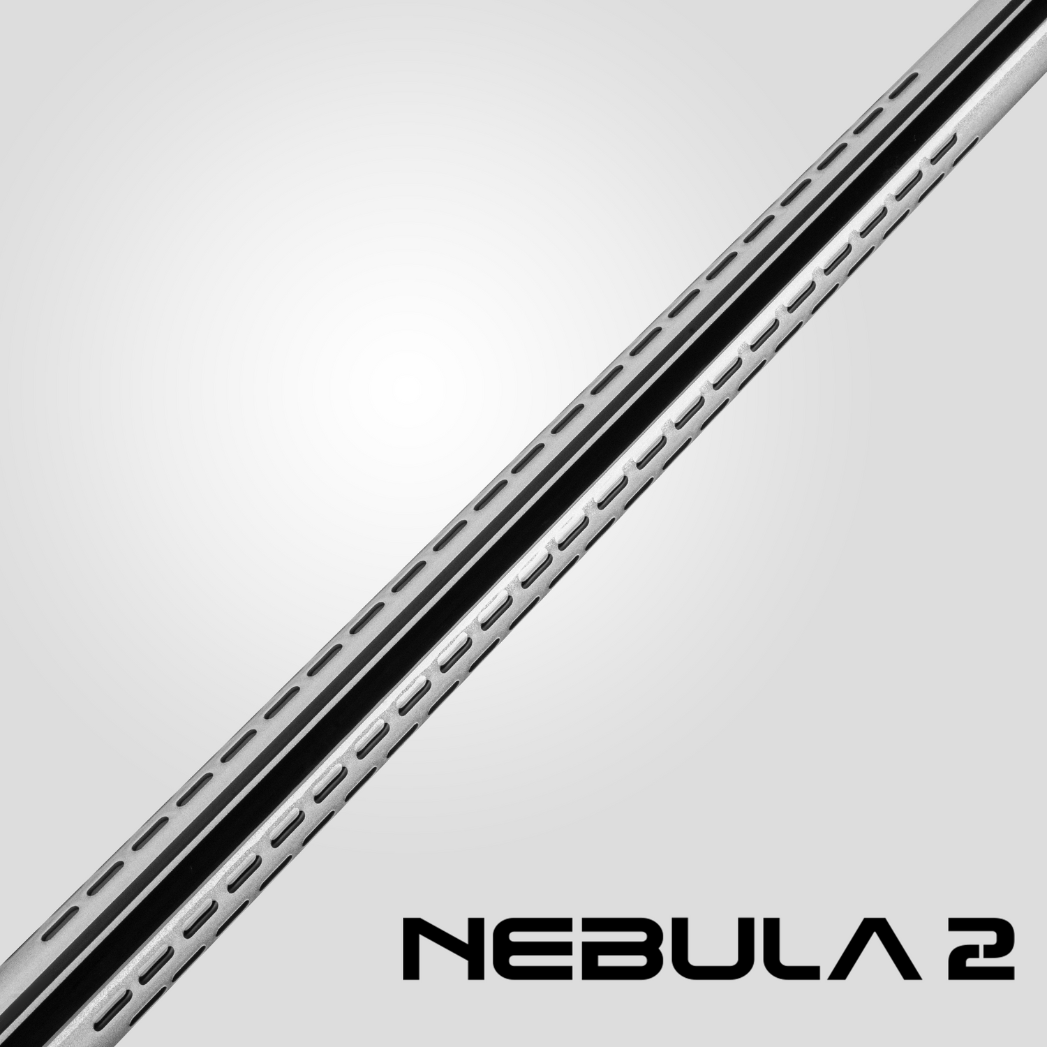 Nebula 2 Pool Cue - hopea metallinen