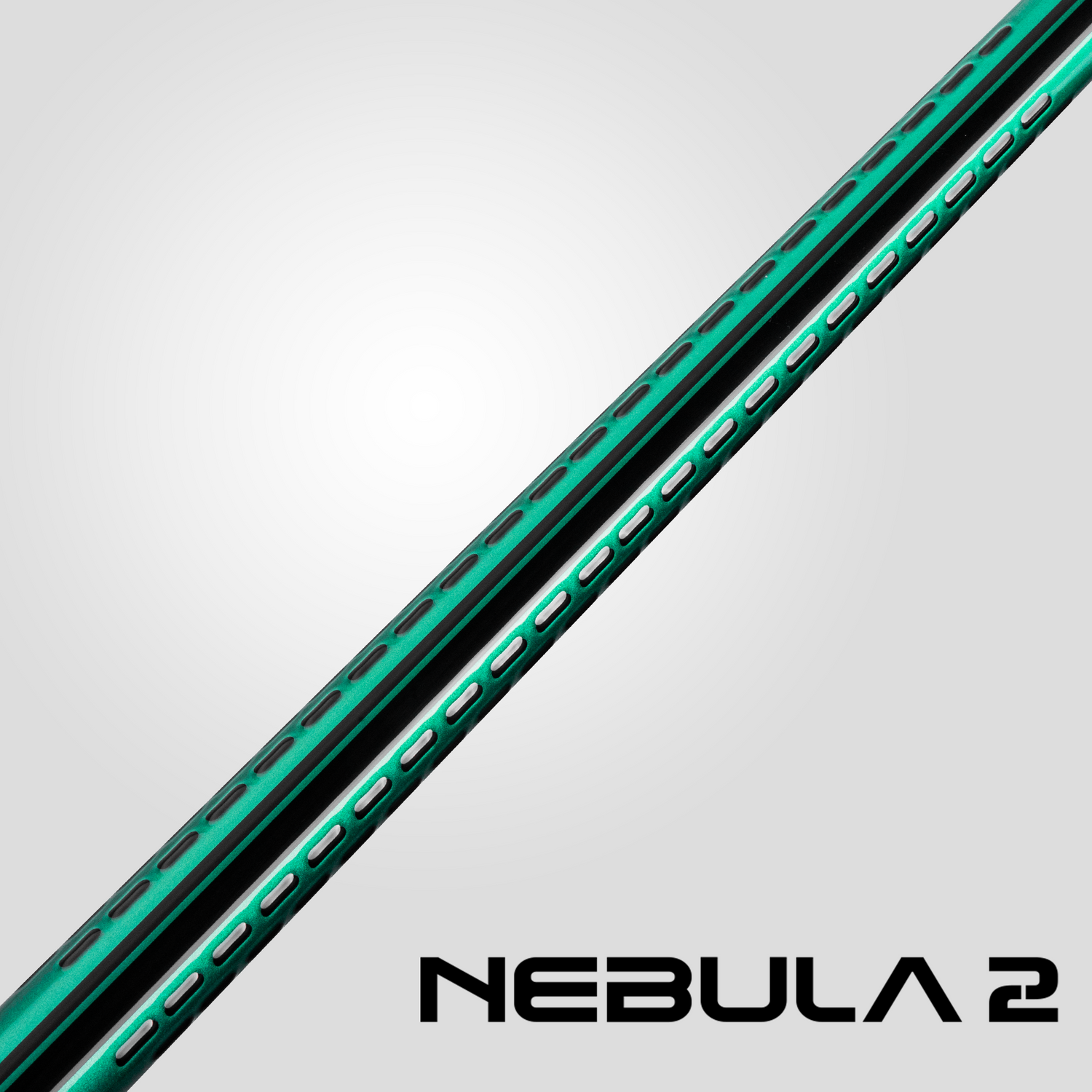 Nebula 2 Pool Cue - smaragdinvihreä