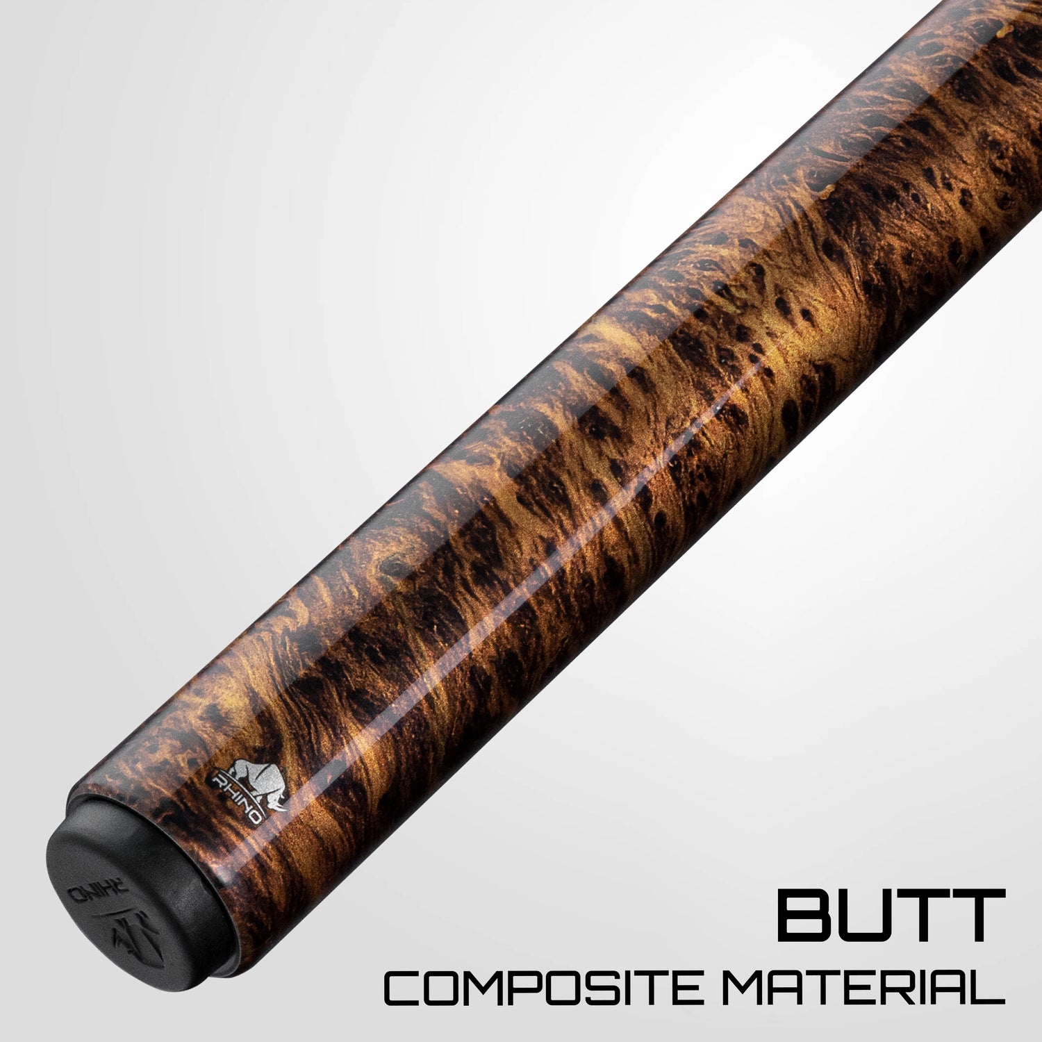 Rhino RETRÔ Pool Cue - Thuya - Wrapless