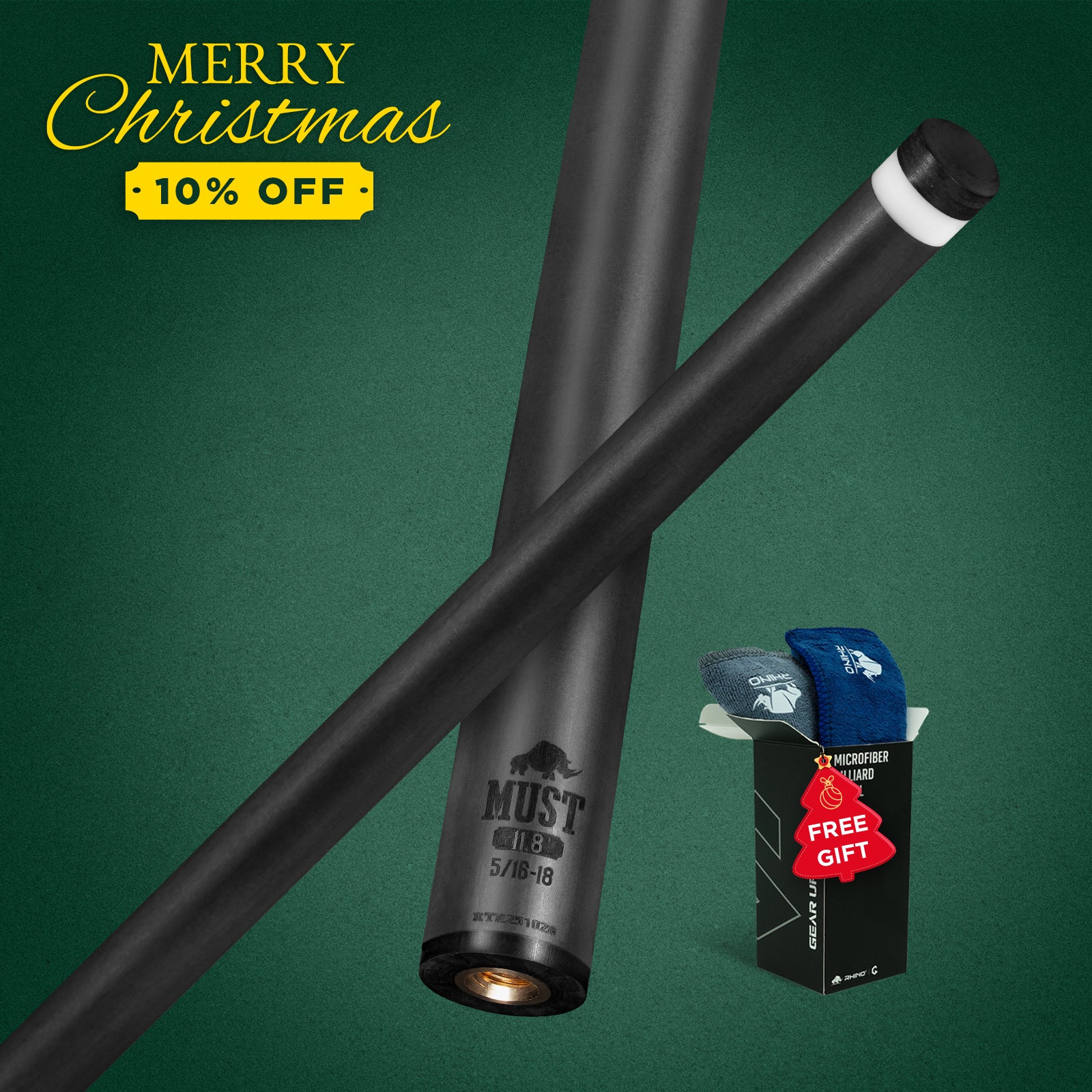 ビリヤードRhino キュー (新品) Rhino Billiards