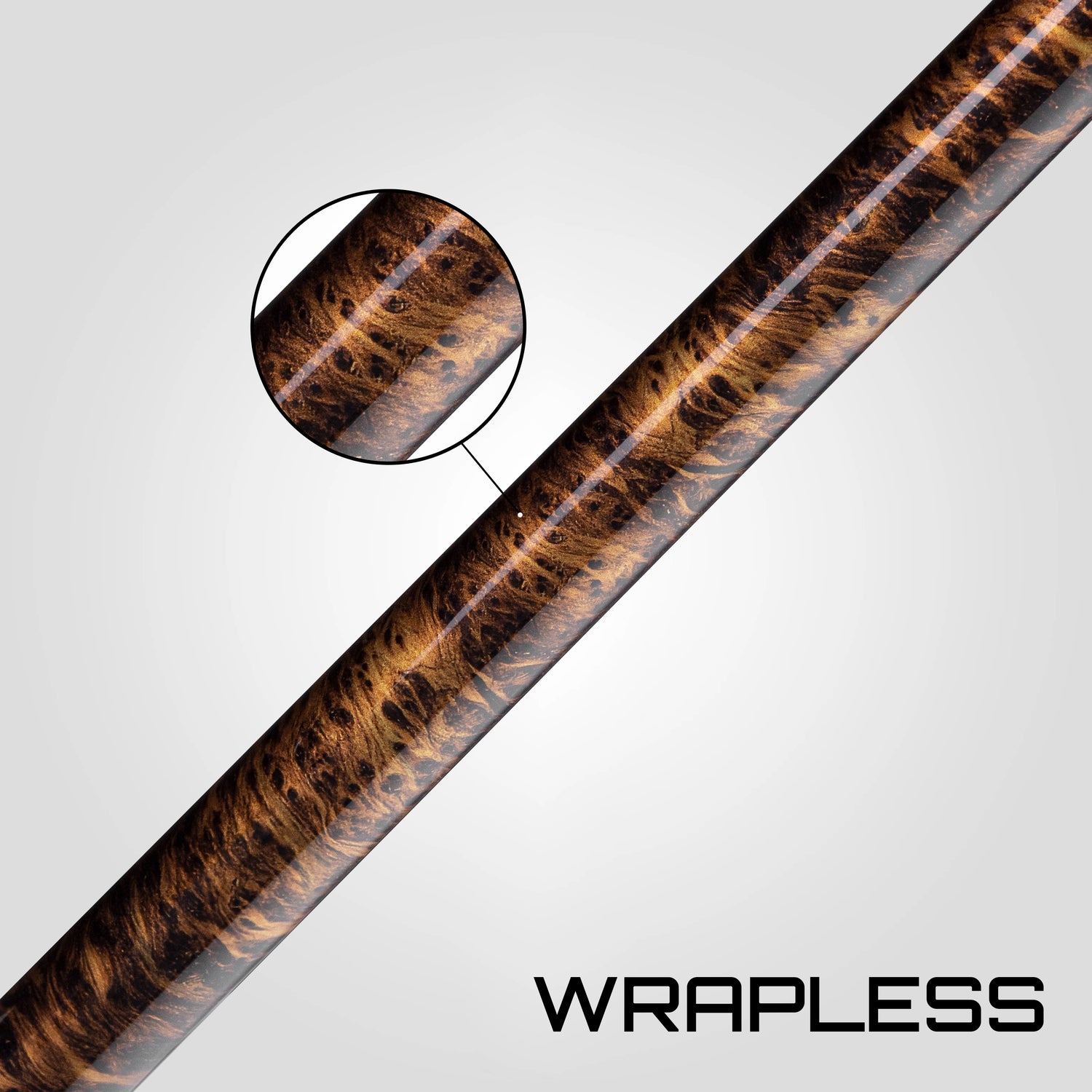 Rhino RETRÔ Pool Cue - Thuya - Wrapless