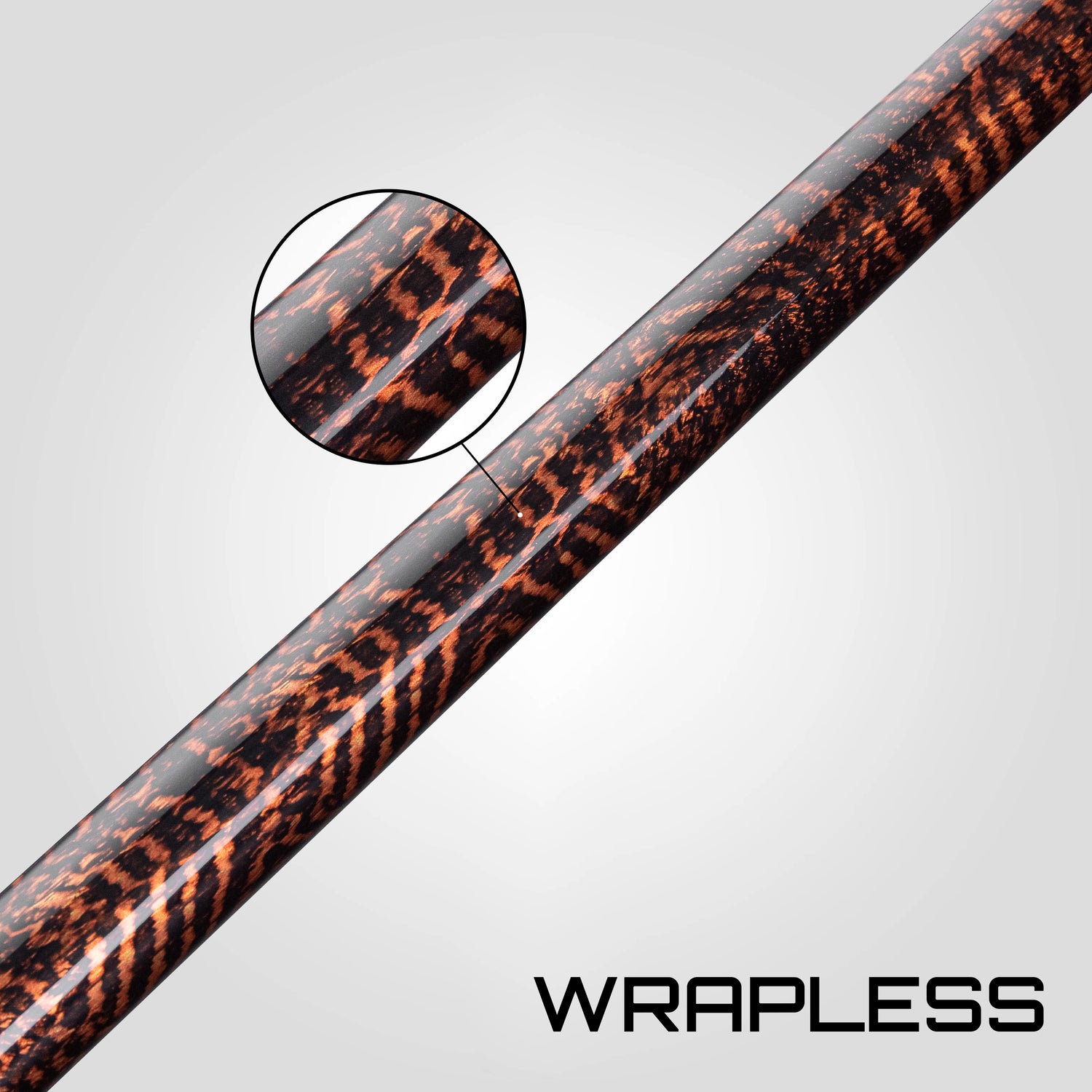 Rhino RETRÔ Pool Cue - Snake - Wrapless