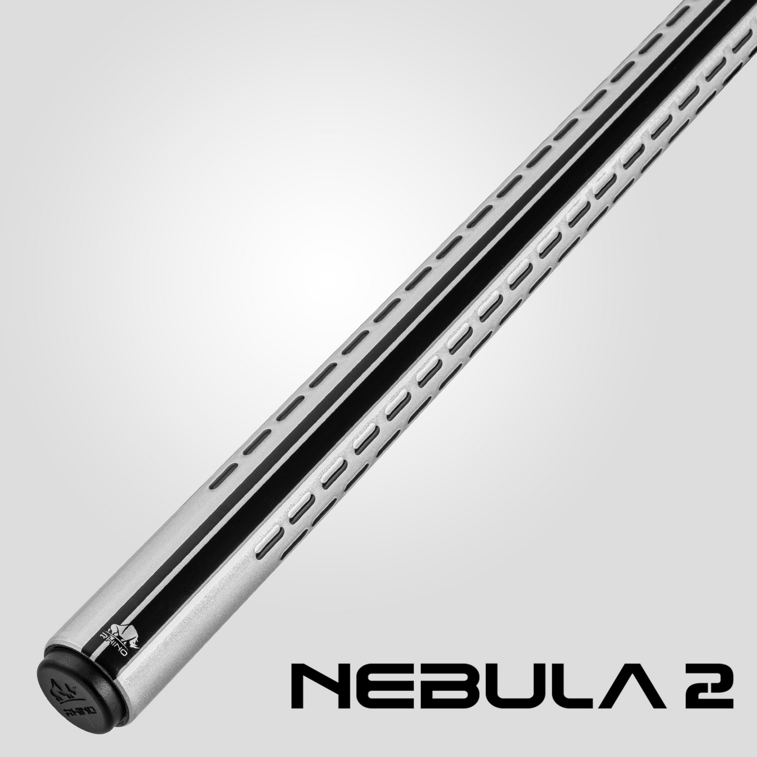 Nebula 2 Pool Cue - hopea metallinen