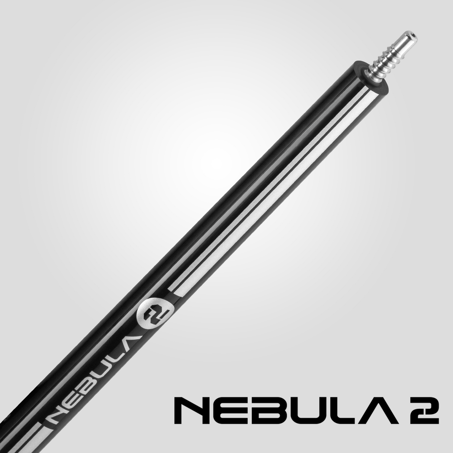 Nebula 2 Pool Cue - Jet Black – RHINO BILLIARDS Nebula 2 Pool Cue - Jet Black – RHINO BILLIARDS