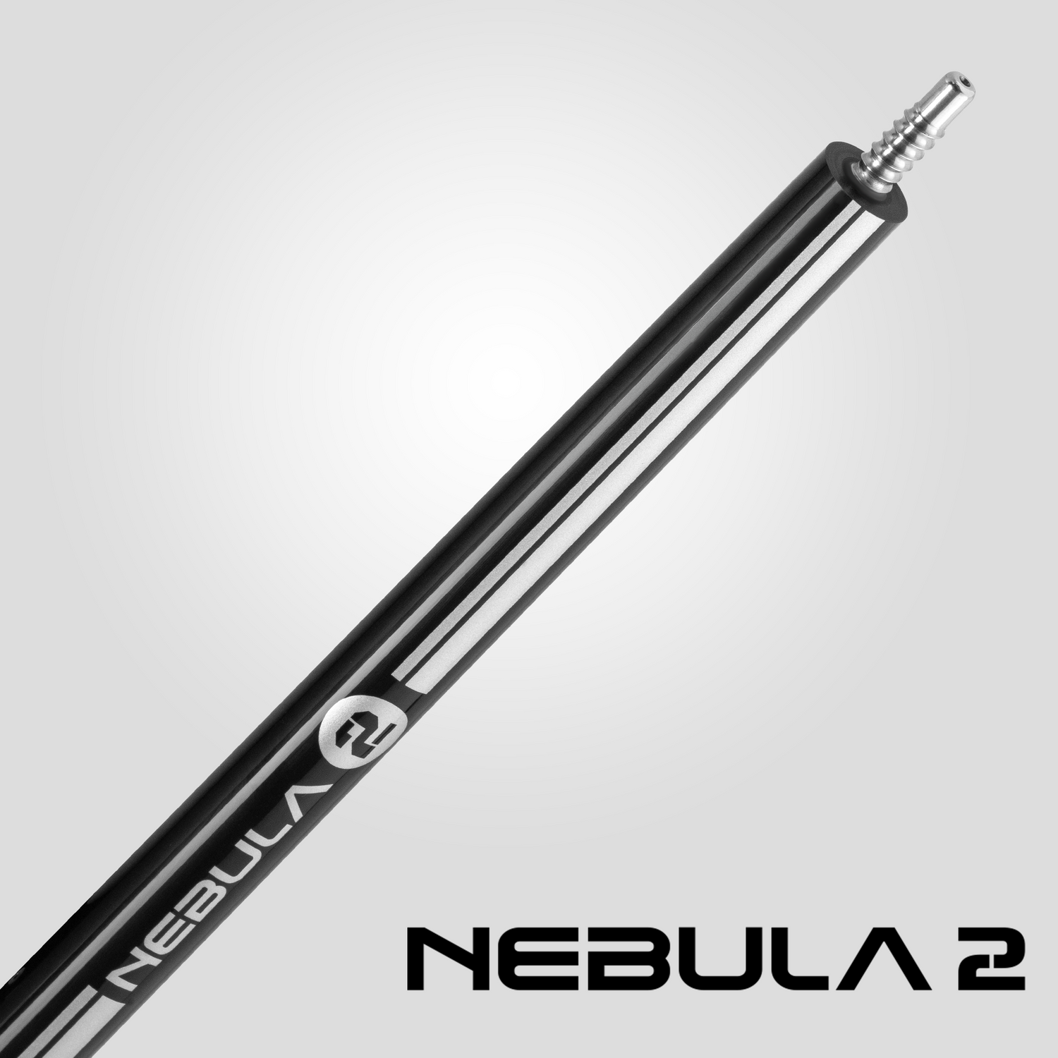 Nebula 2 Pool Cue - Jet Black