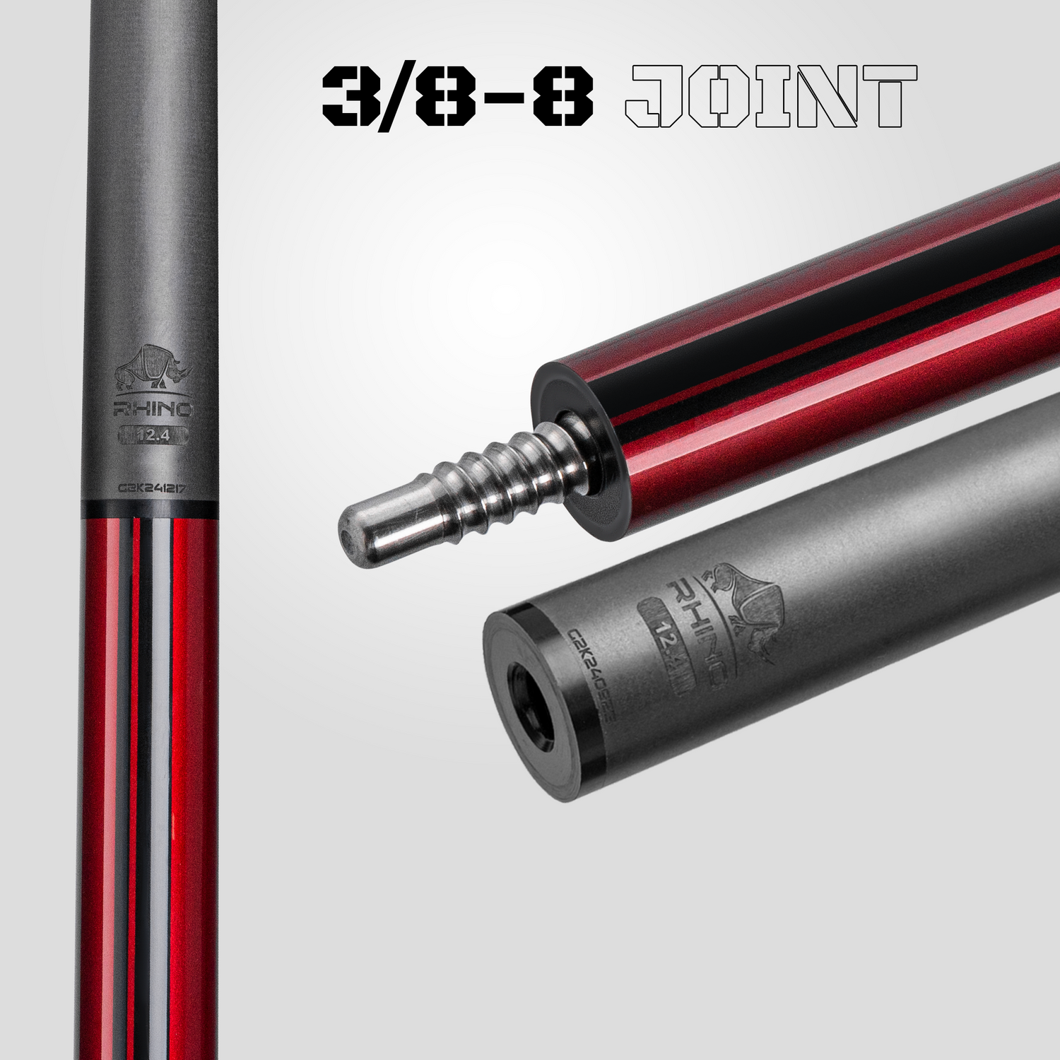 Nebula 2 Pool Cue - Crimson Red – RHINO BILLIARDS Nebula 2 Pool Cue - Crimson Red – RHINO BILLIARDS
