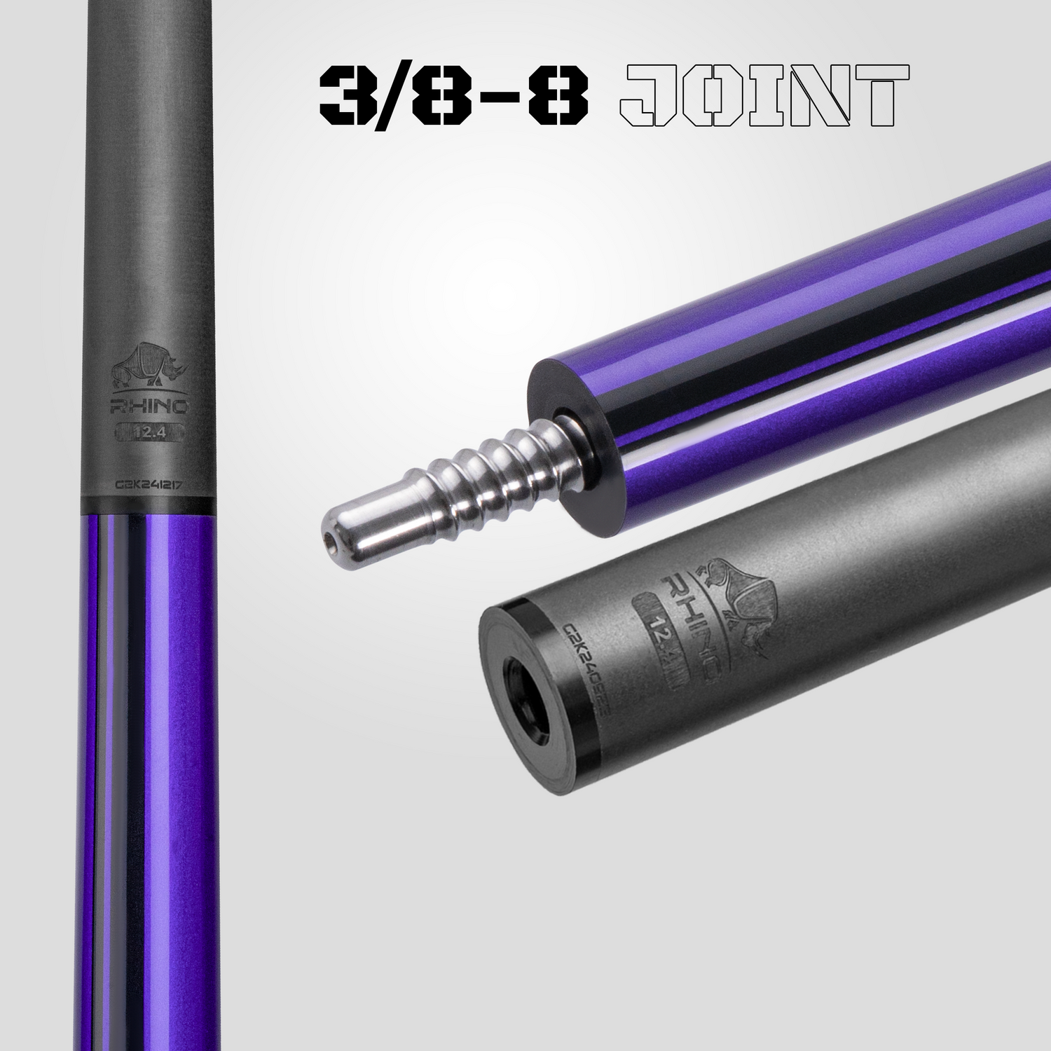 Nebula 2 Pool Cue - Amethyst Purple – RHINO BILLIARDS Nebula 2 Pool Cue - Amethyst Purple – RHINO BILLIARDS