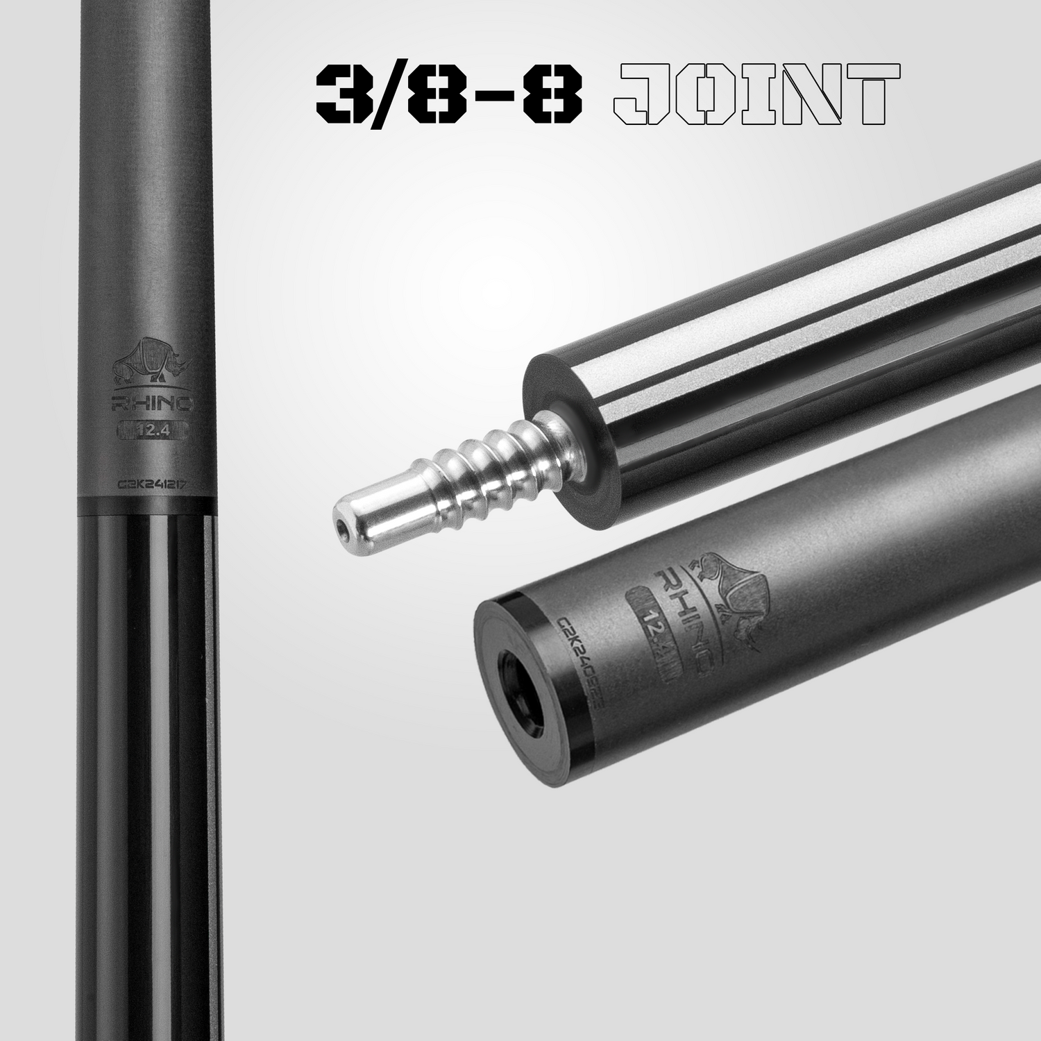 Nebula 2 Pool Cue - Jet Black – RHINO BILLIARDS Nebula 2 Pool Cue - Jet Black – RHINO BILLIARDS