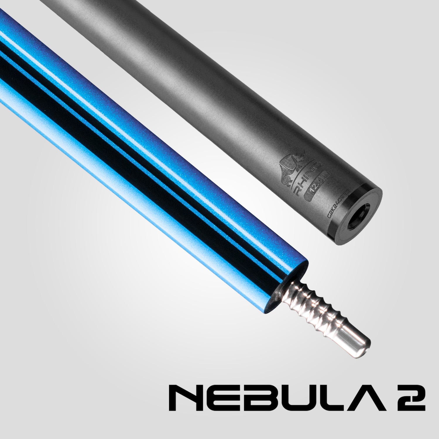 Nebula 2 Pool Cue - Sky Blue