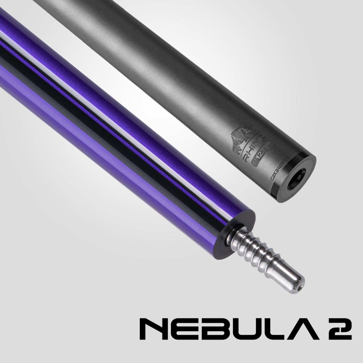 Nebula 2 Pool Cue - Amethyst Purple